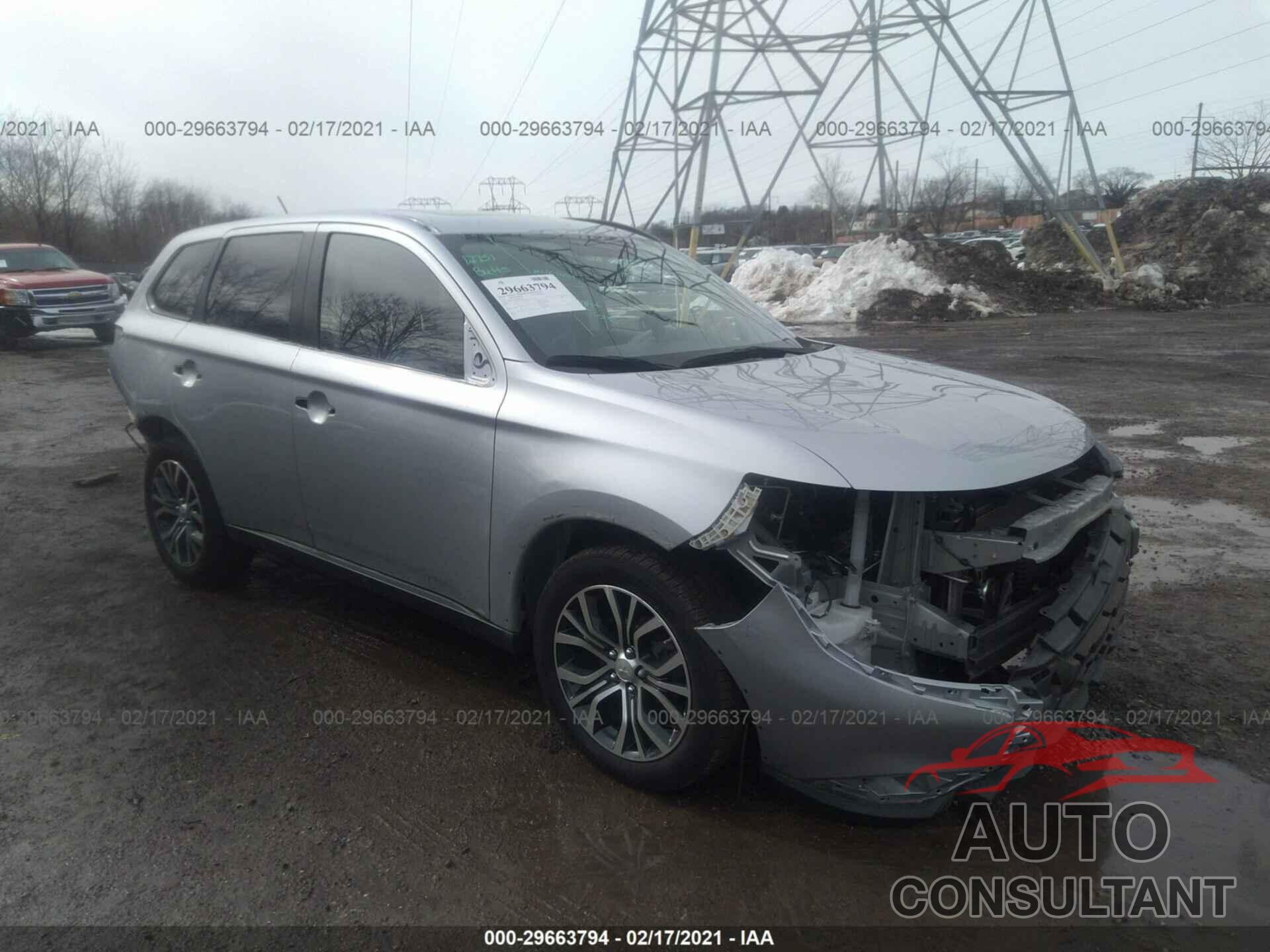 MITSUBISHI OUTLANDER 2016 - JA4AZ3A34GZ005223