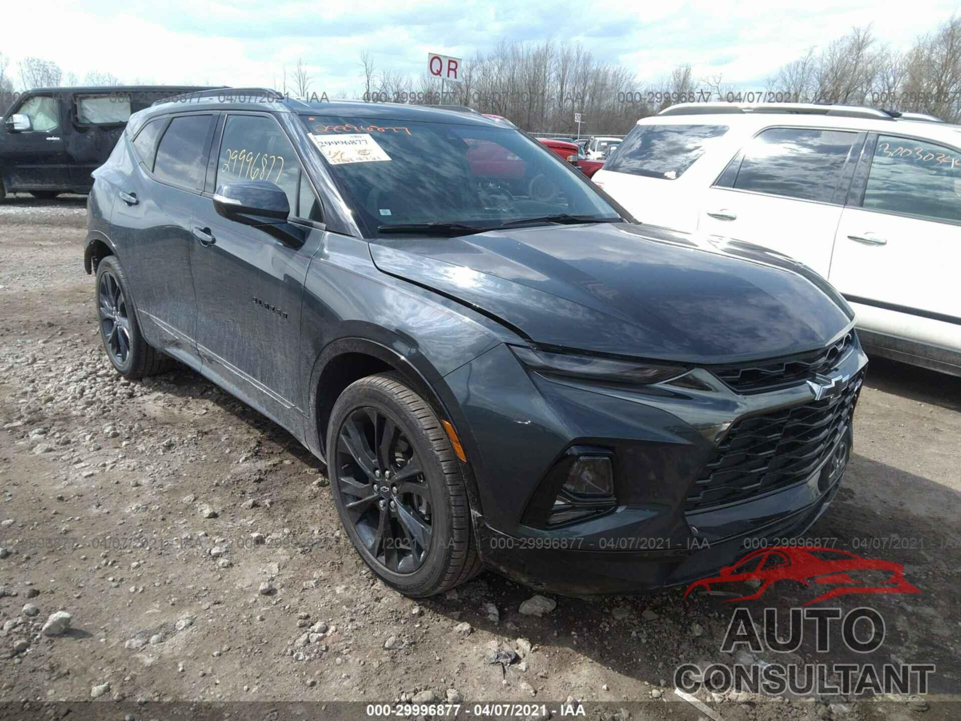 CHEVROLET BLAZER 2019 - 3GNKBJRS5KS664486