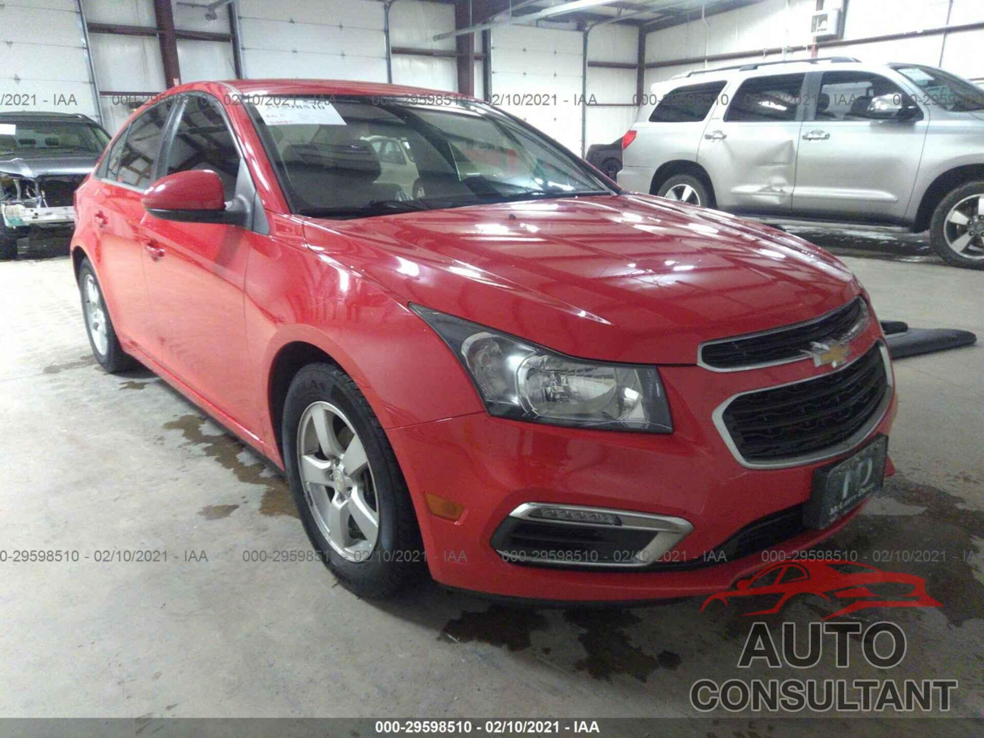 CHEVROLET CRUZE LIMITED 2016 - 1G1PE5SB3G7195047