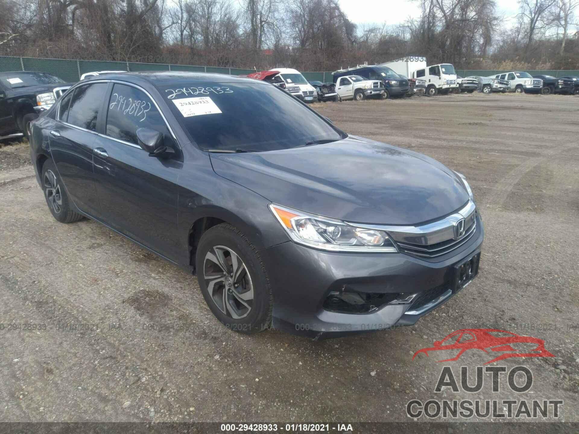 HONDA ACCORD SEDAN 2017 - 1HGCR2F36HA246168