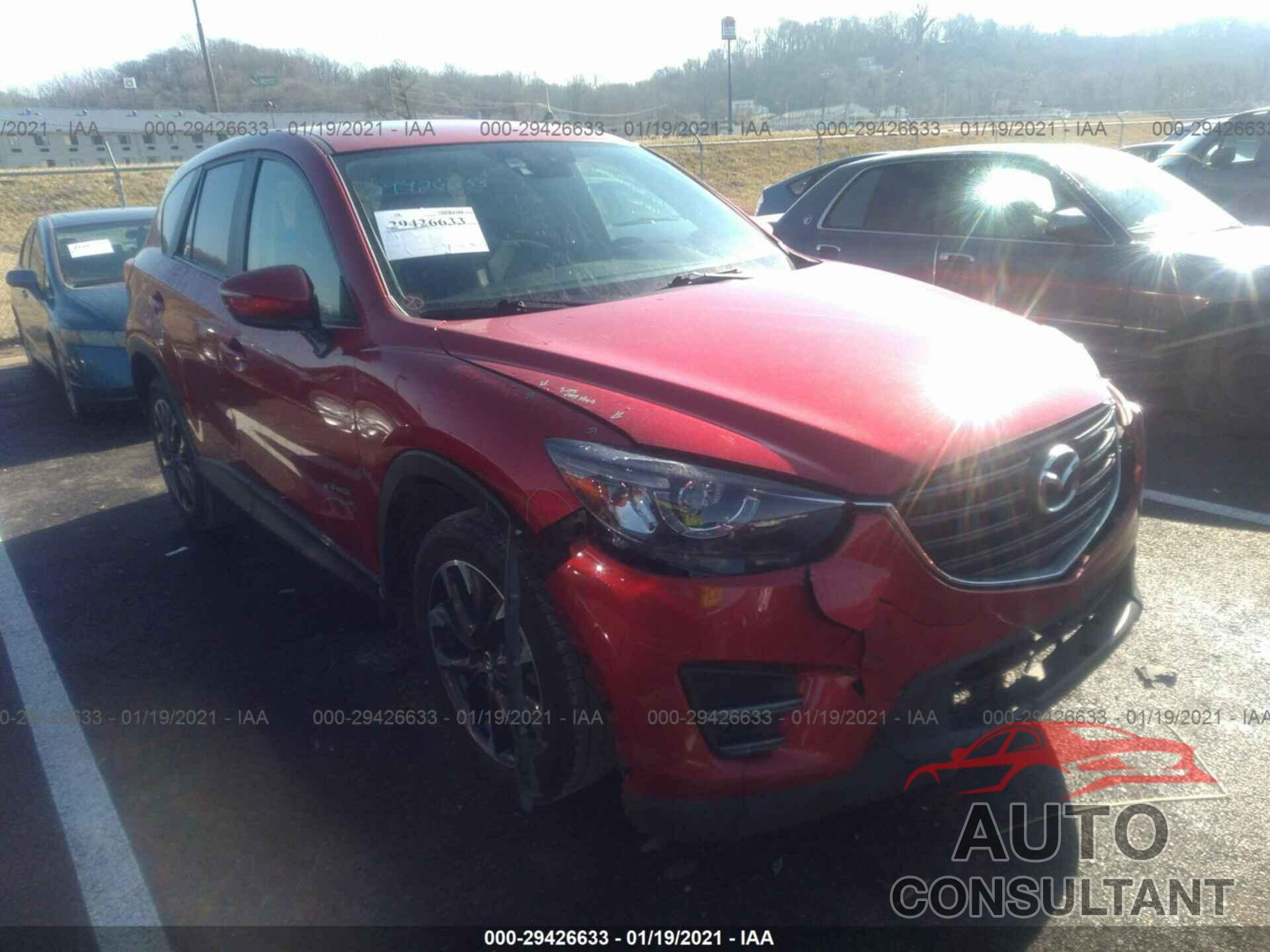 MAZDA CX-5 2016 - JM3KE4DY9G0832942