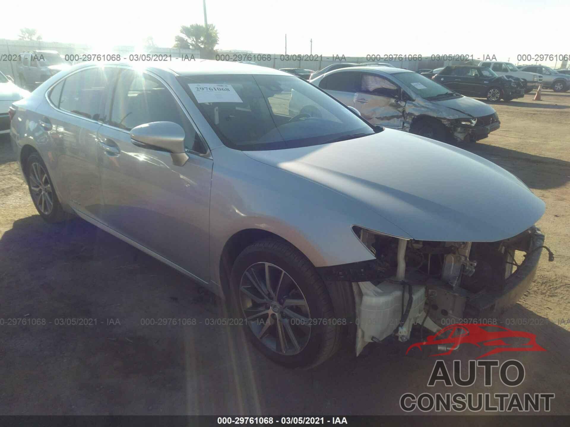 LEXUS ES 300H 2016 - JTHBW1GGXG2105755