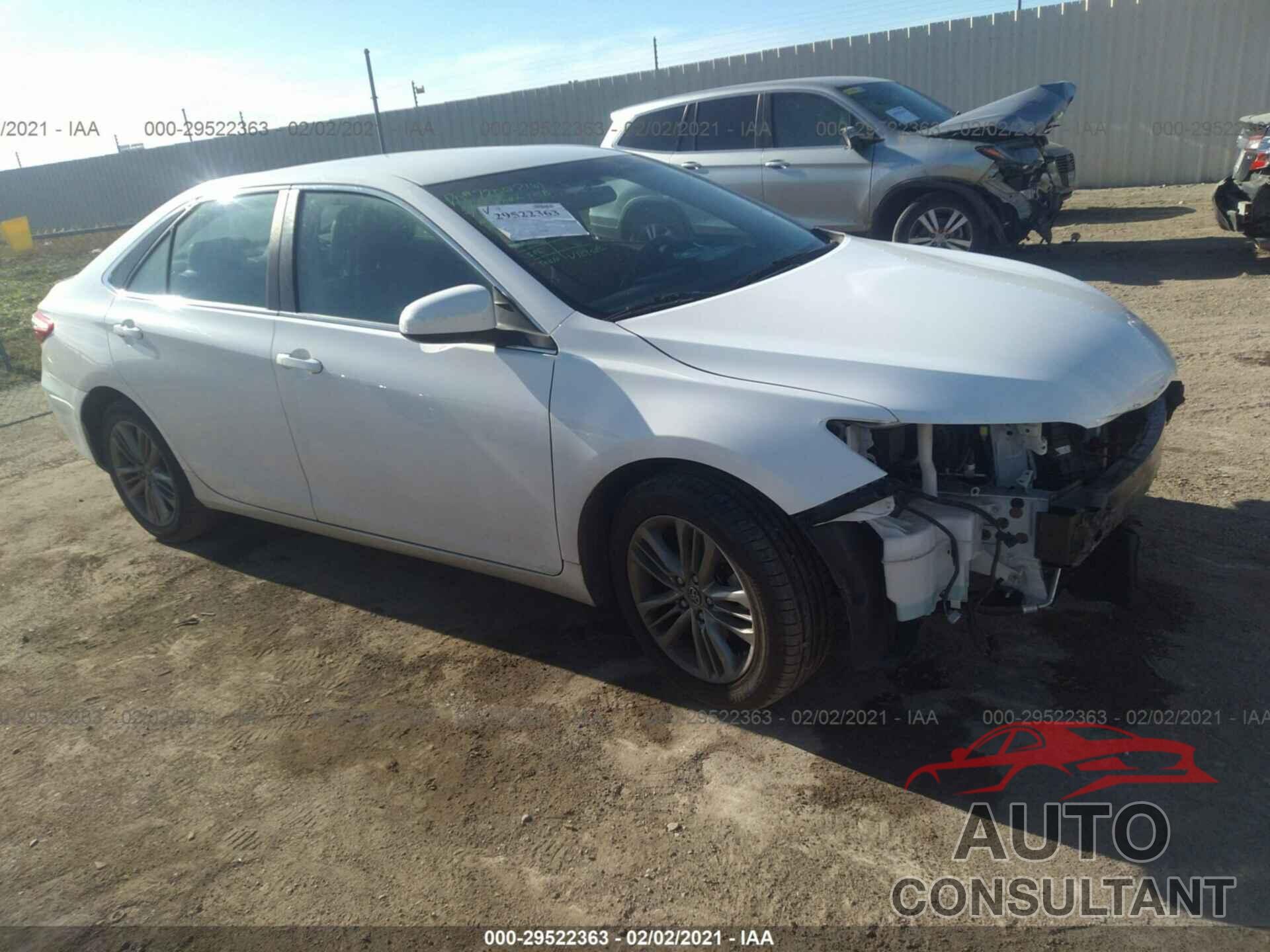 TOYOTA CAMRY 2016 - 4T1BF1FK4GU125099