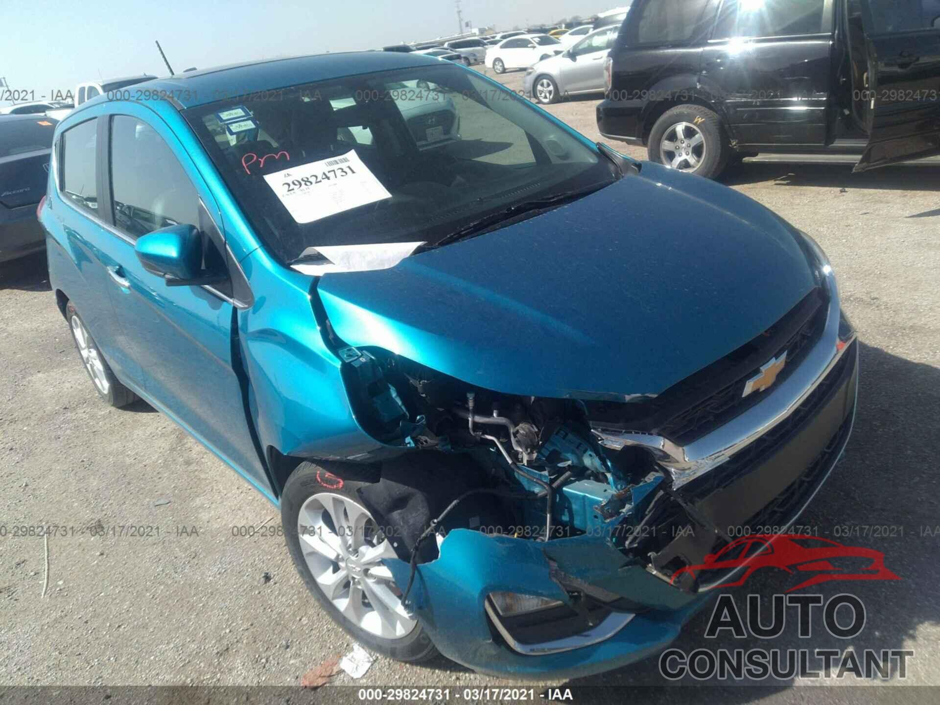 CHEVROLET SPARK 2019 - KL8CF6SA9KC706902