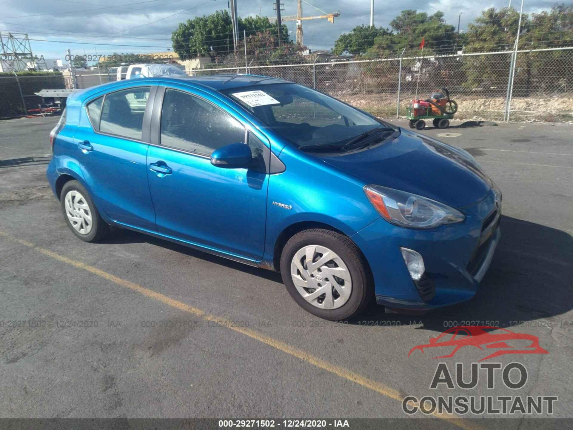 TOYOTA PRIUS C 2016 - JTDKDTB33G1118411