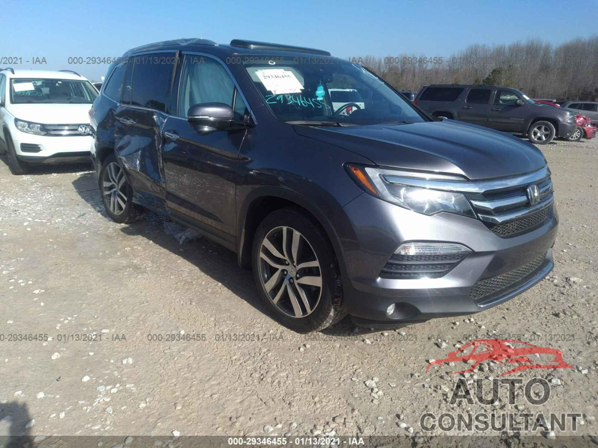 HONDA PILOT 2017 - 5FNYF5H97HB001290