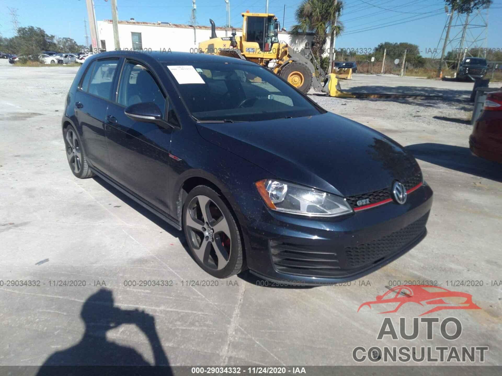 VOLKSWAGEN GOLF GTI 2017 - 3VW4T7AU2HM002034