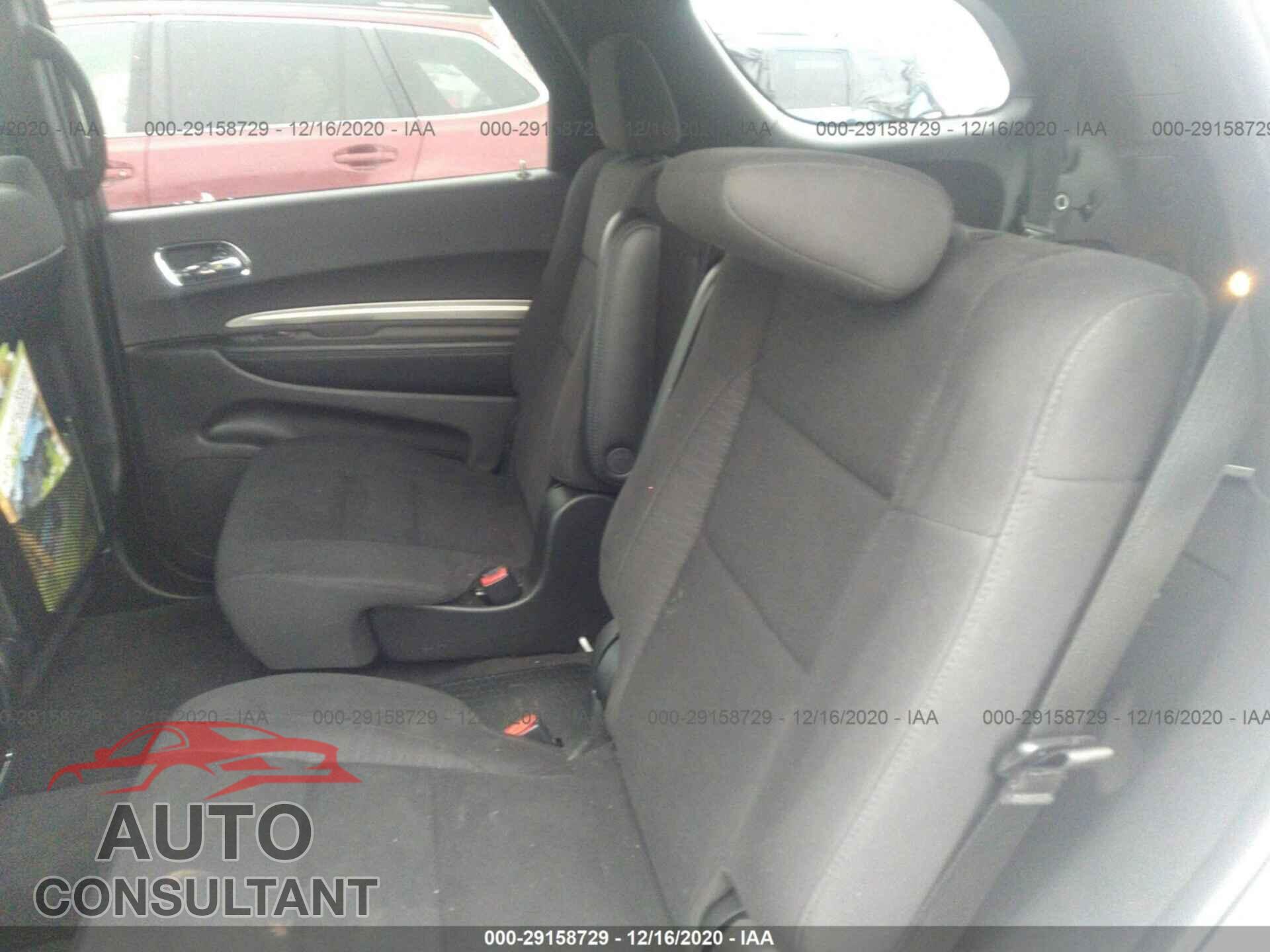 DODGE DURANGO 2018 - 1C4RDJAG5JC176961