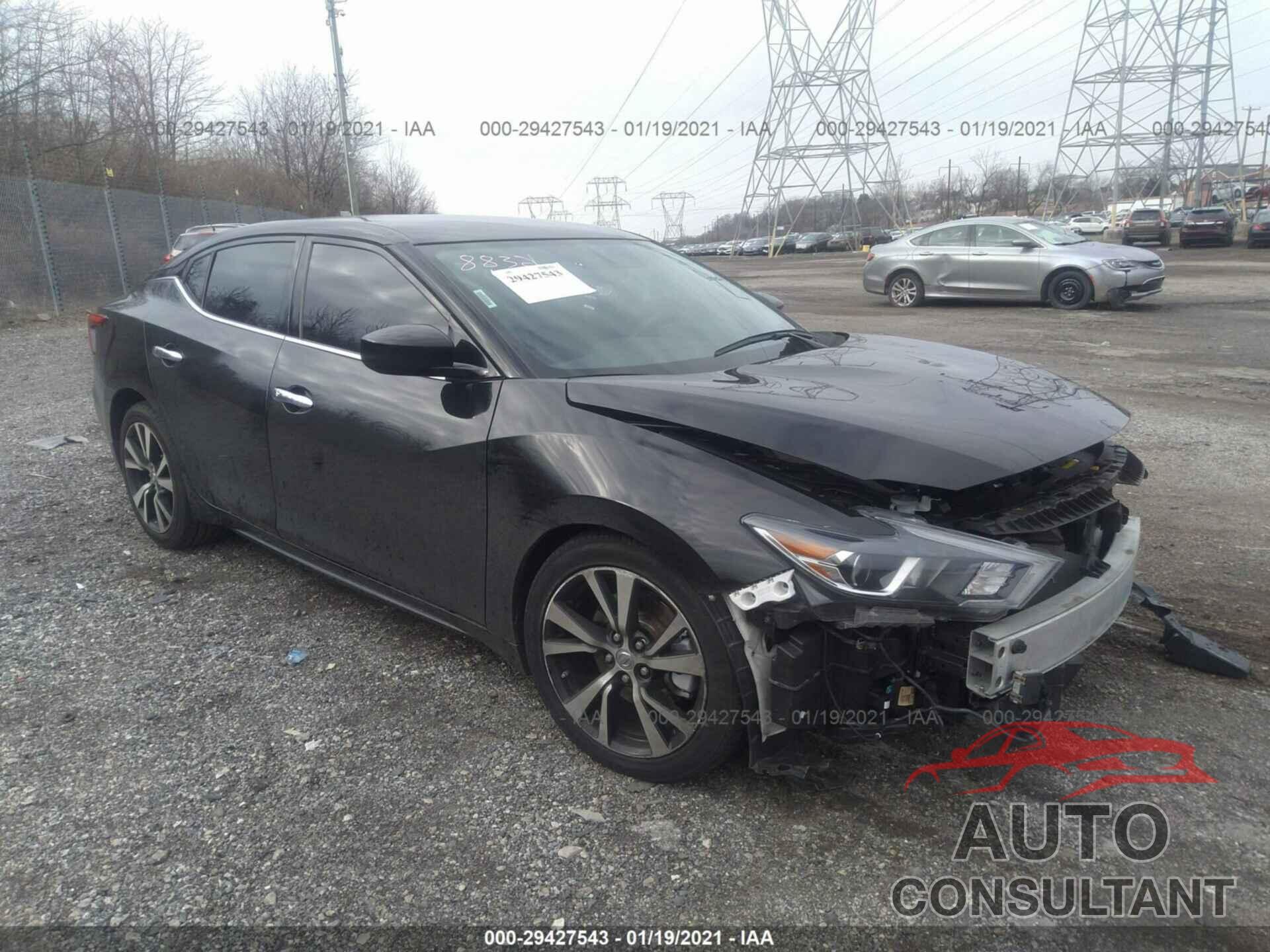 NISSAN MAXIMA 2017 - 1N4AA6AP2HC450622