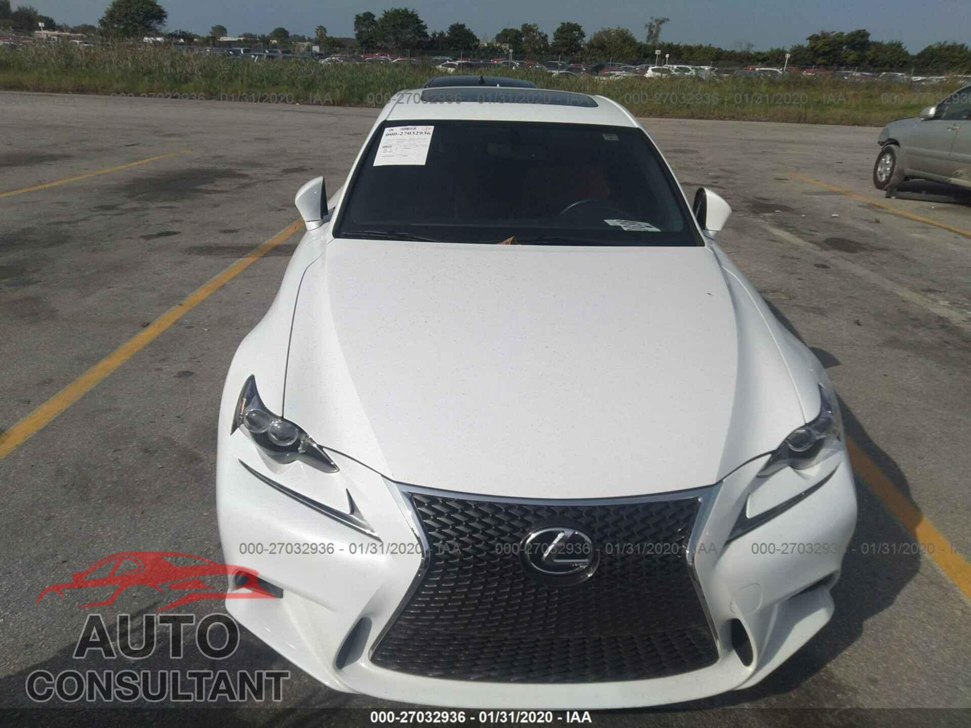 LEXUS IS 2015 - JTHBF1D21F5045662