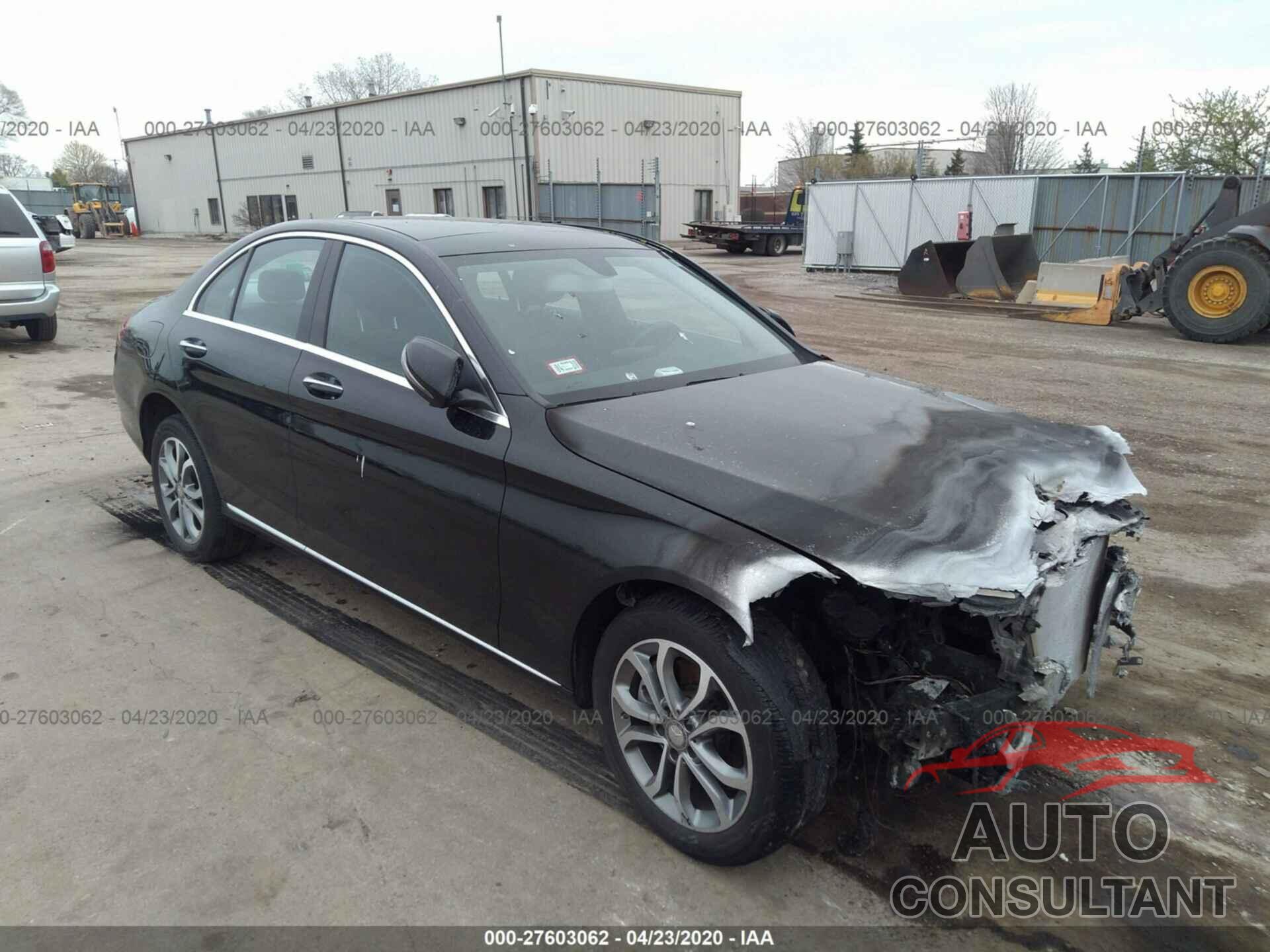 MERCEDES-BENZ C-CLASS 2017 - WDDWF4KBXHR215977