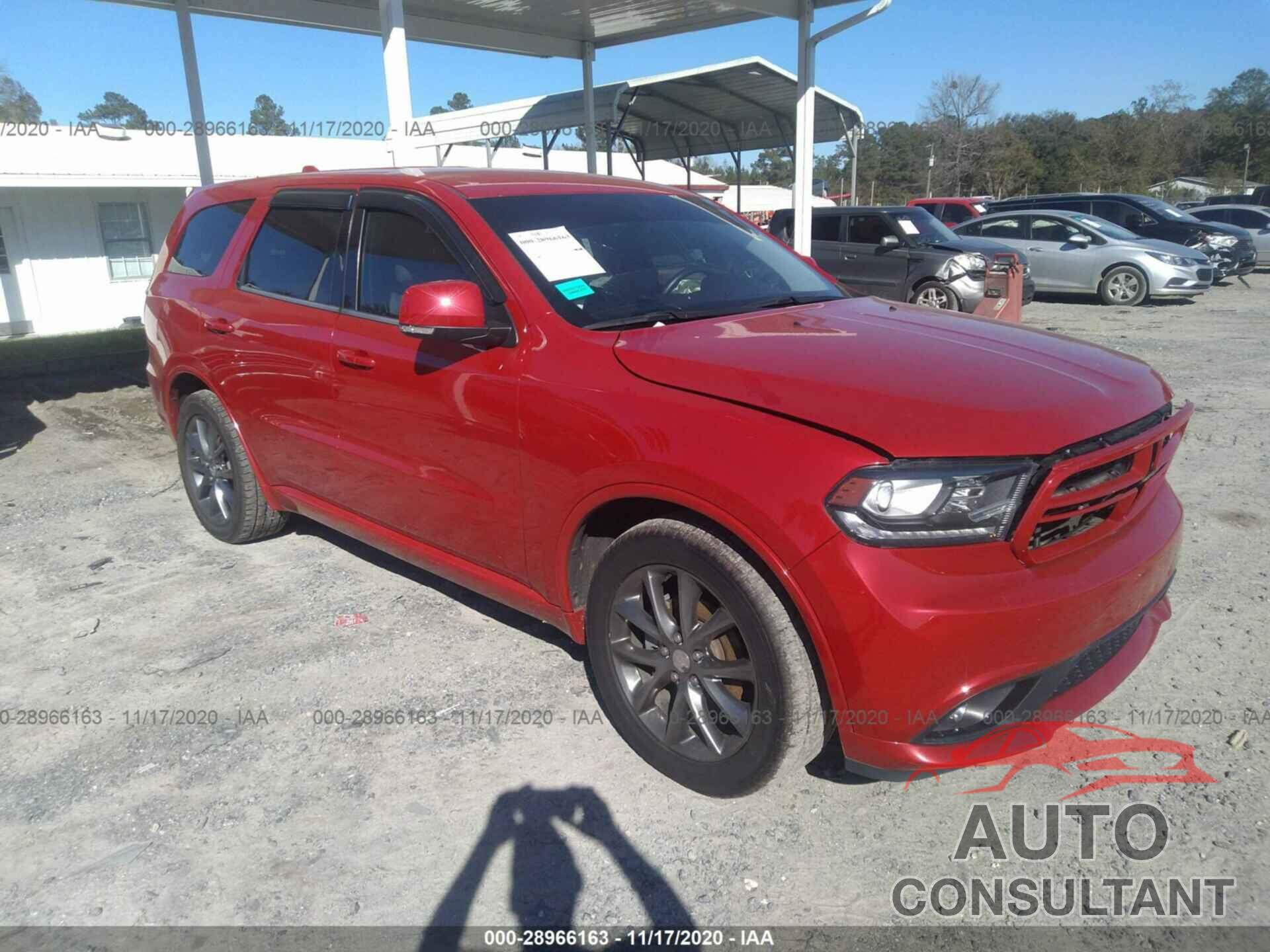 DODGE DURANGO 2017 - 1C4RDHDG4HC930429