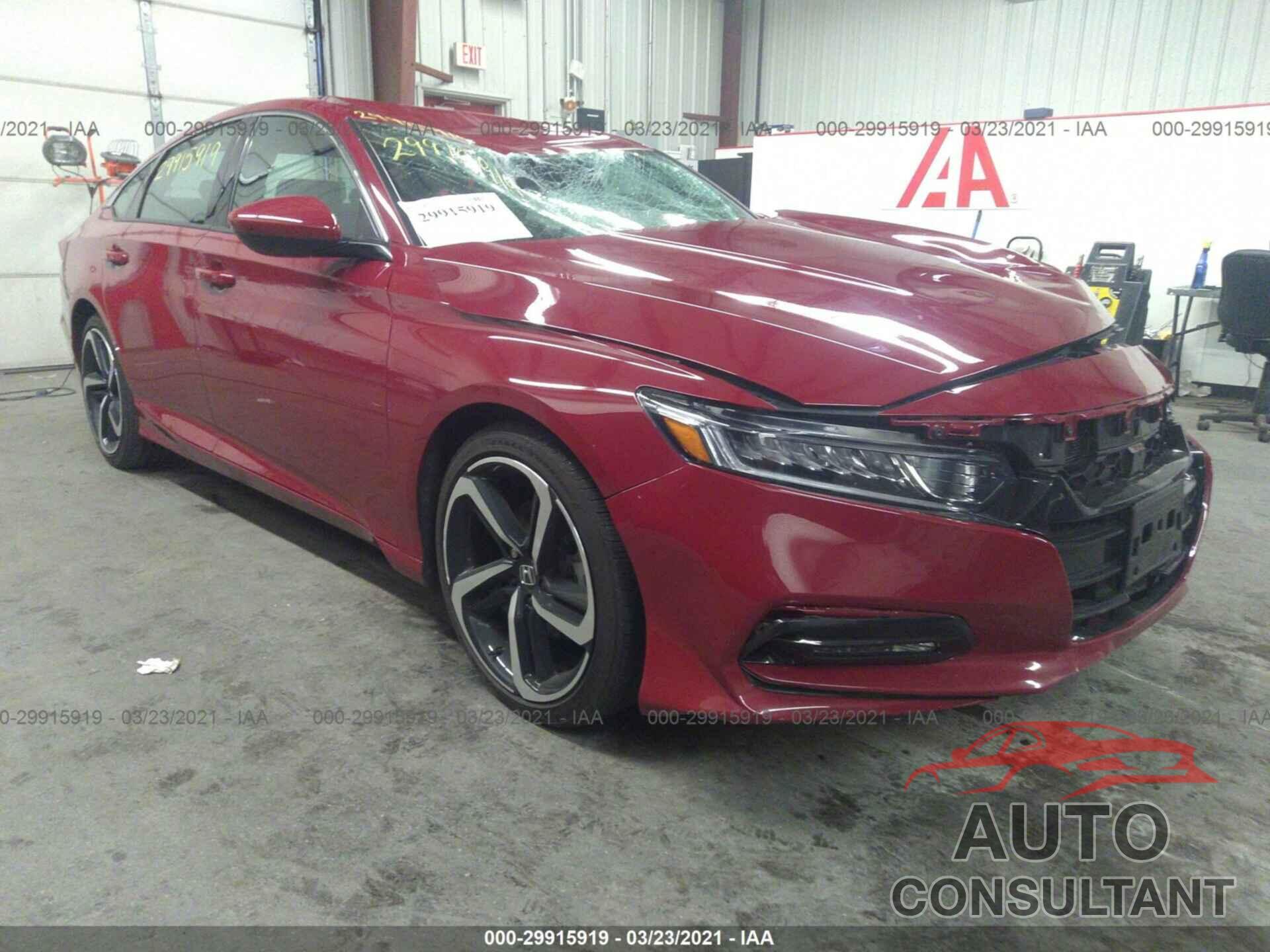 HONDA ACCORD SEDAN 2020 - 1HGCV1F38LA068391