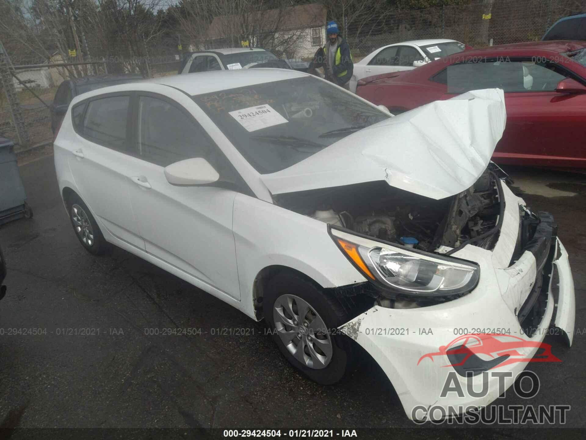 HYUNDAI ACCENT 2016 - KMHCT5AE0GU243950