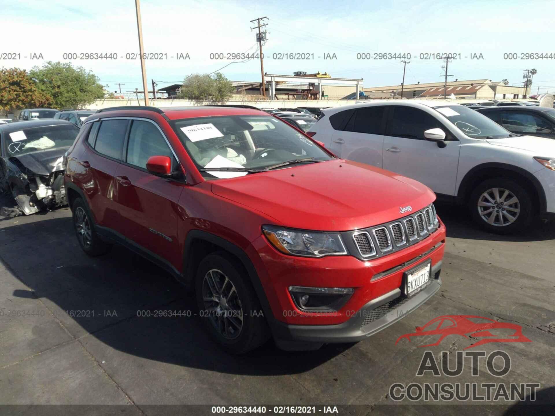 JEEP COMPASS 2019 - 3C4NJCBB8KT706626