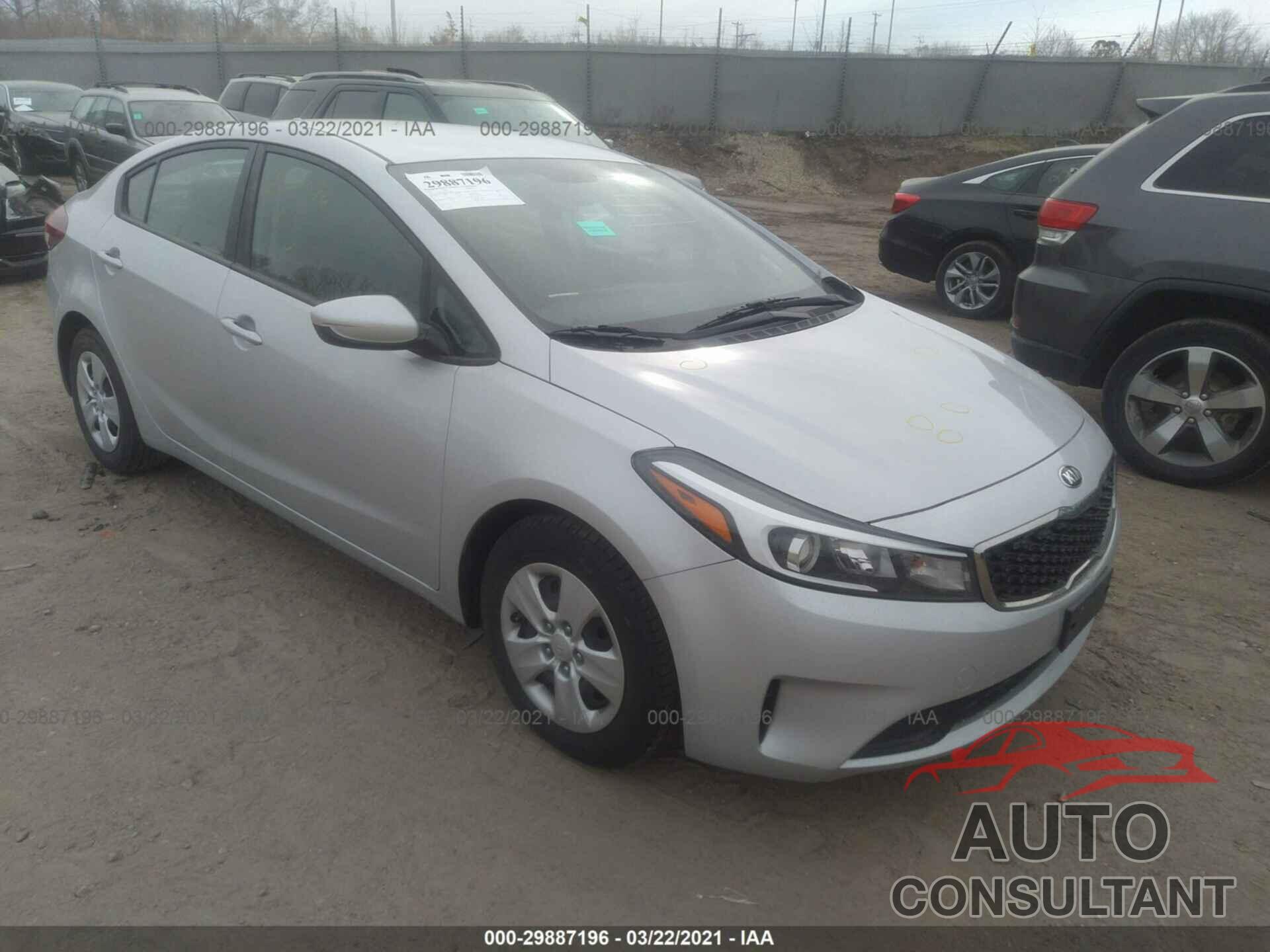 KIA FORTE 2017 - 3KPFK4A73HE129165