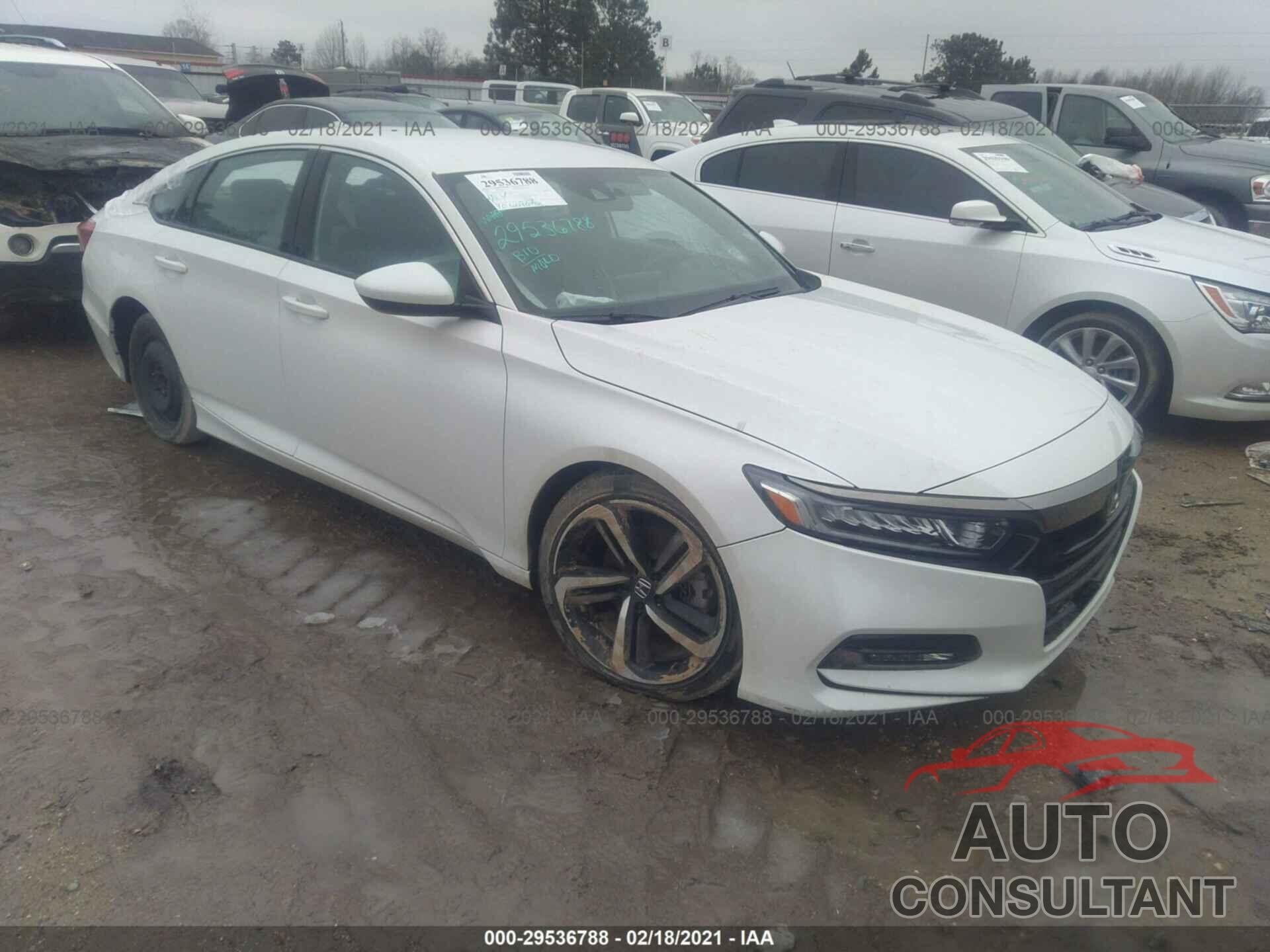HONDA ACCORD SEDAN 2018 - 1HGCV1F32JA207962