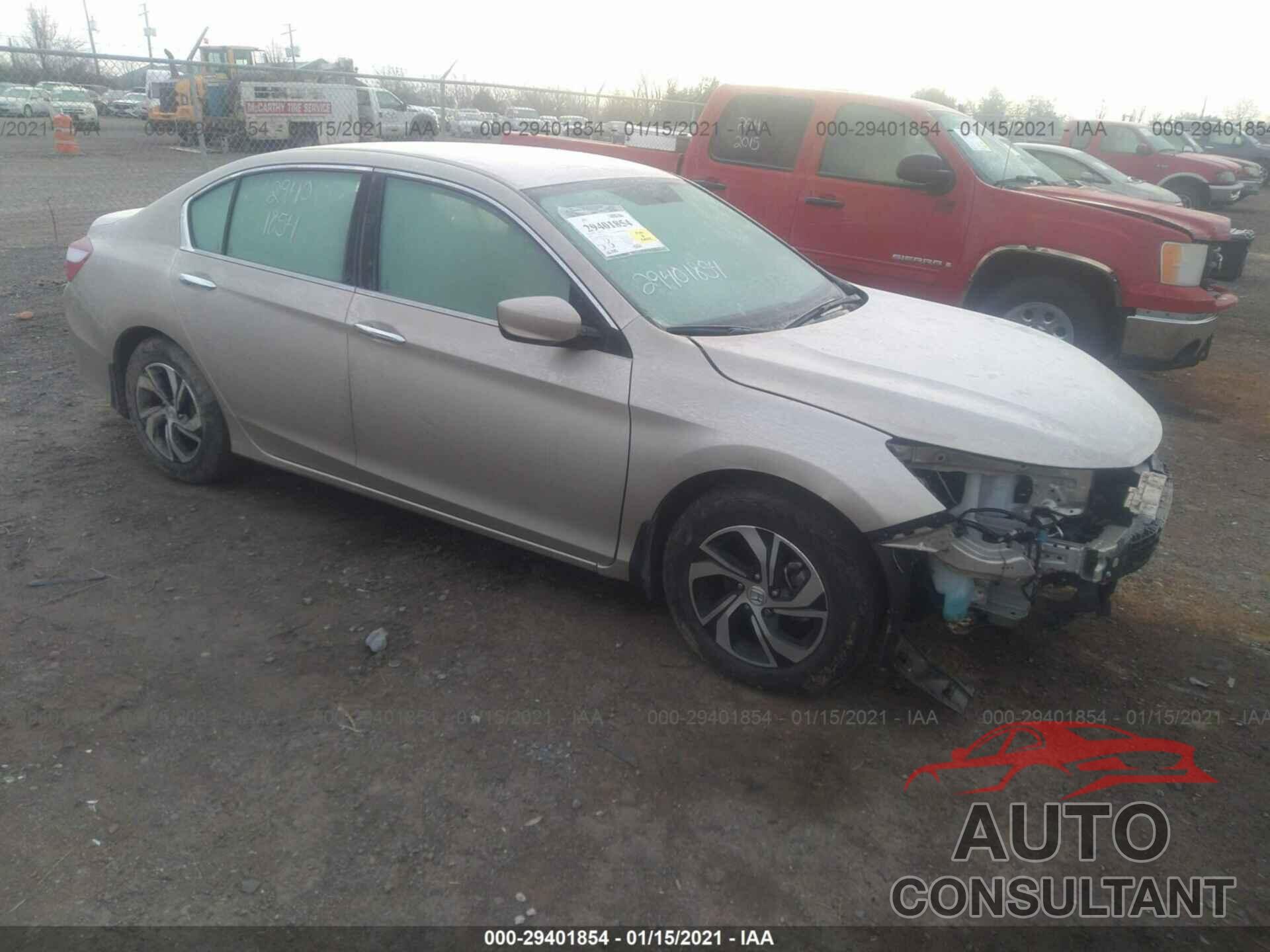 HONDA ACCORD SEDAN 2017 - 1HGCR2F37HA282595