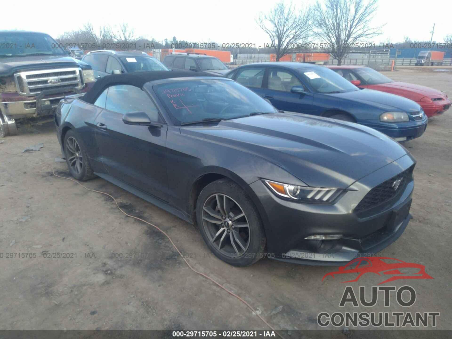FORD MUSTANG 2017 - 1FATP8UH1H5295752