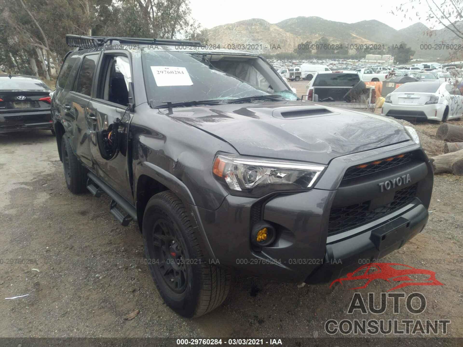 TOYOTA 4RUNNER 2021 - JTEHU5JR7M5844980