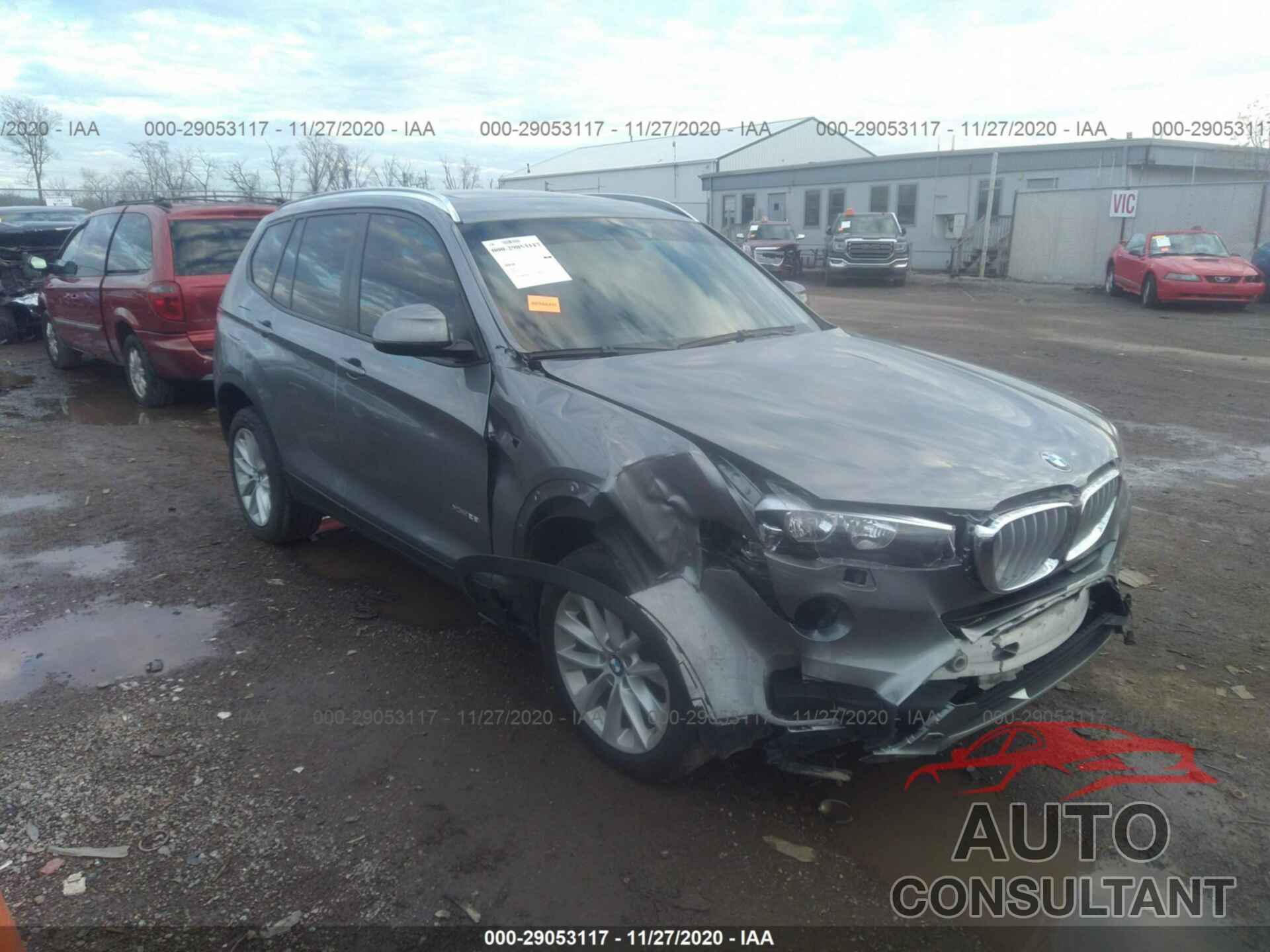 BMW X3 2017 - 5UXWX9C38H0T25232