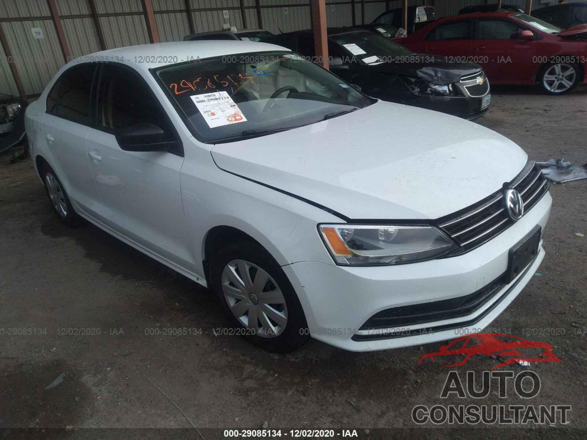 VOLKSWAGEN JETTA SEDAN 2016 - 3VW267AJ2GM298563