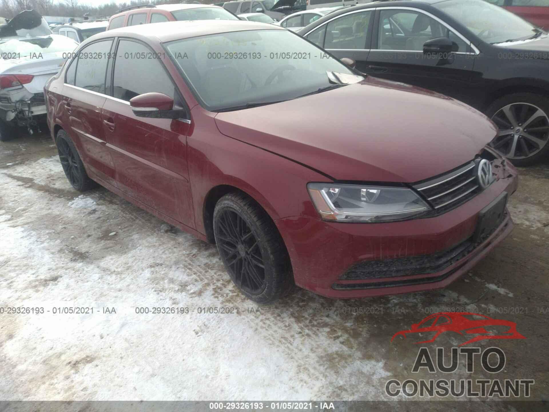 VOLKSWAGEN JETTA 2017 - 3VWDB7AJ8HM322287