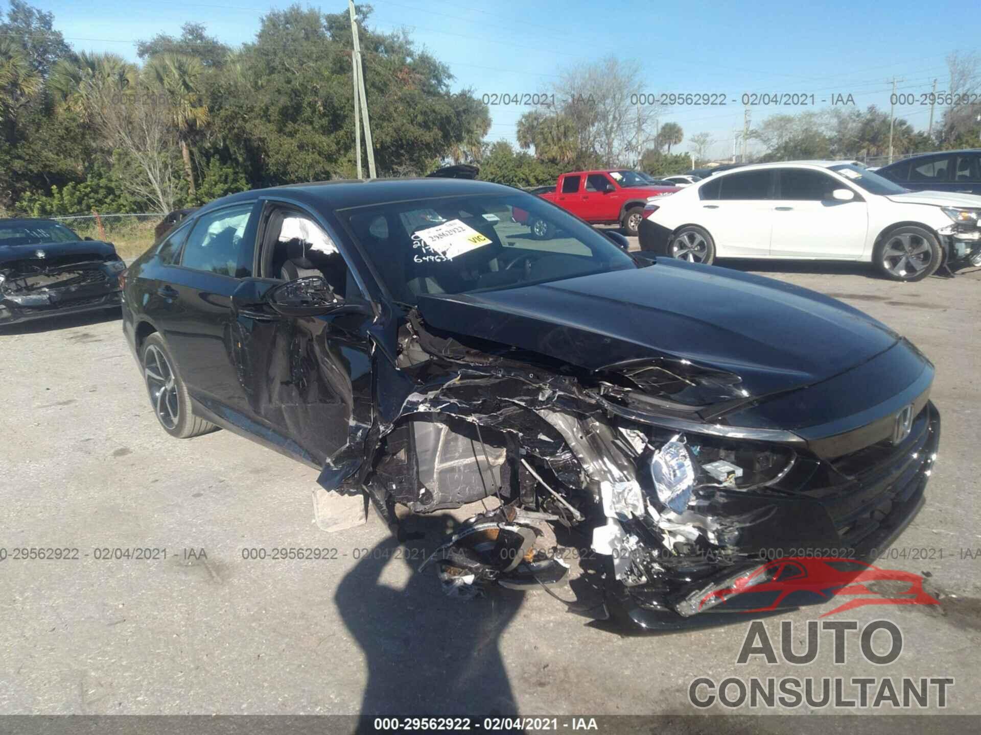 HONDA ACCORD SEDAN 2020 - 1HGCV1F34LA129848