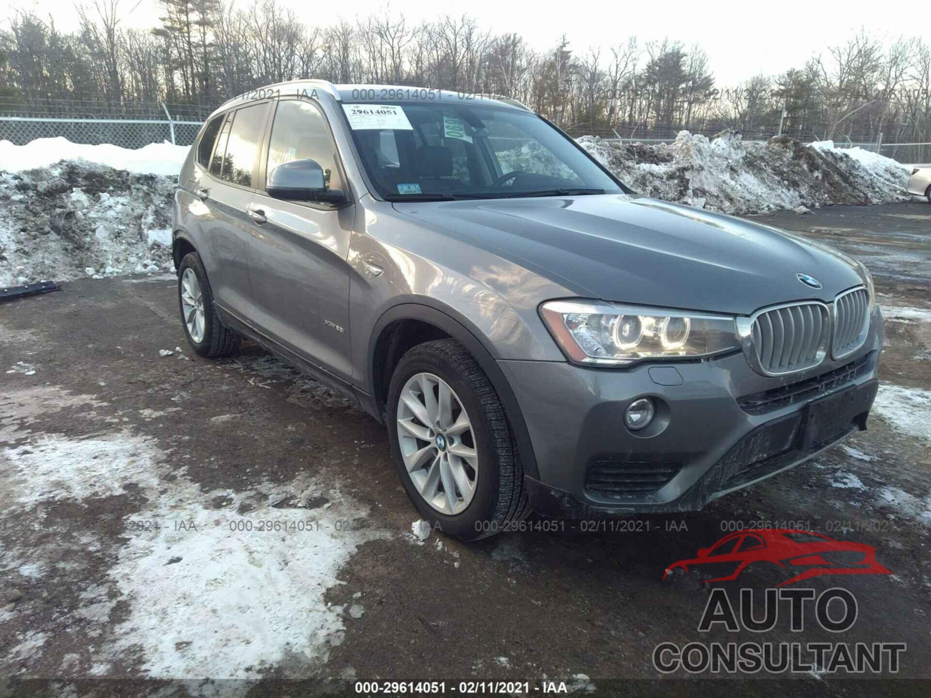 BMW X3 2017 - 5UXWX9C33H0W68062