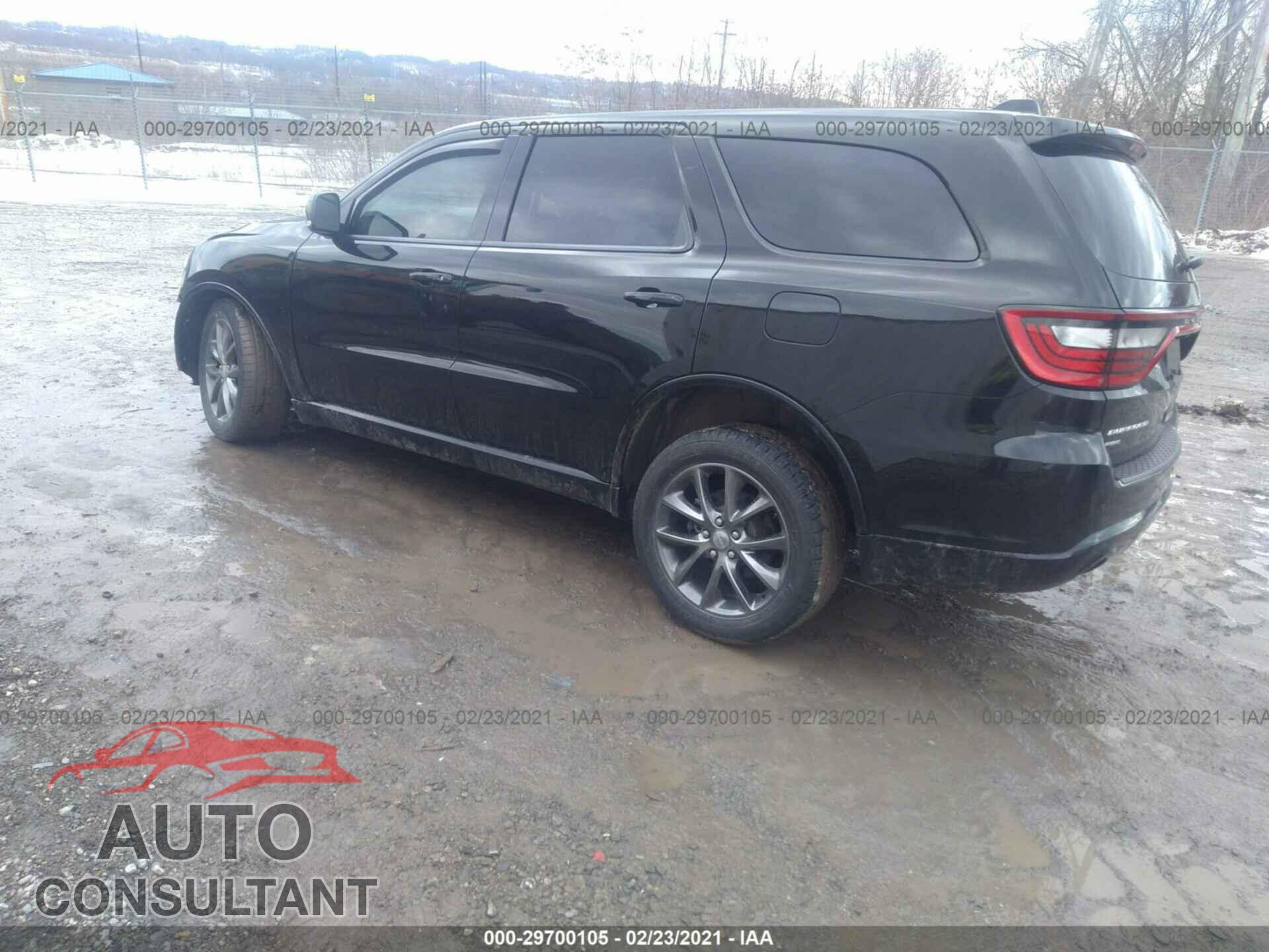DODGE DURANGO 2017 - 1C4RDJDGXHC780964