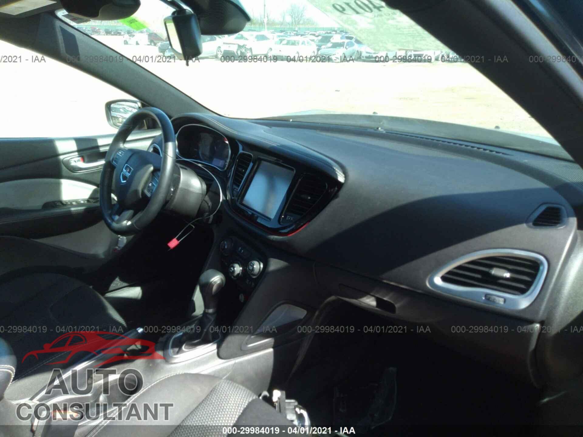 DODGE DART 2016 - 1C3CDFBB3GD507677