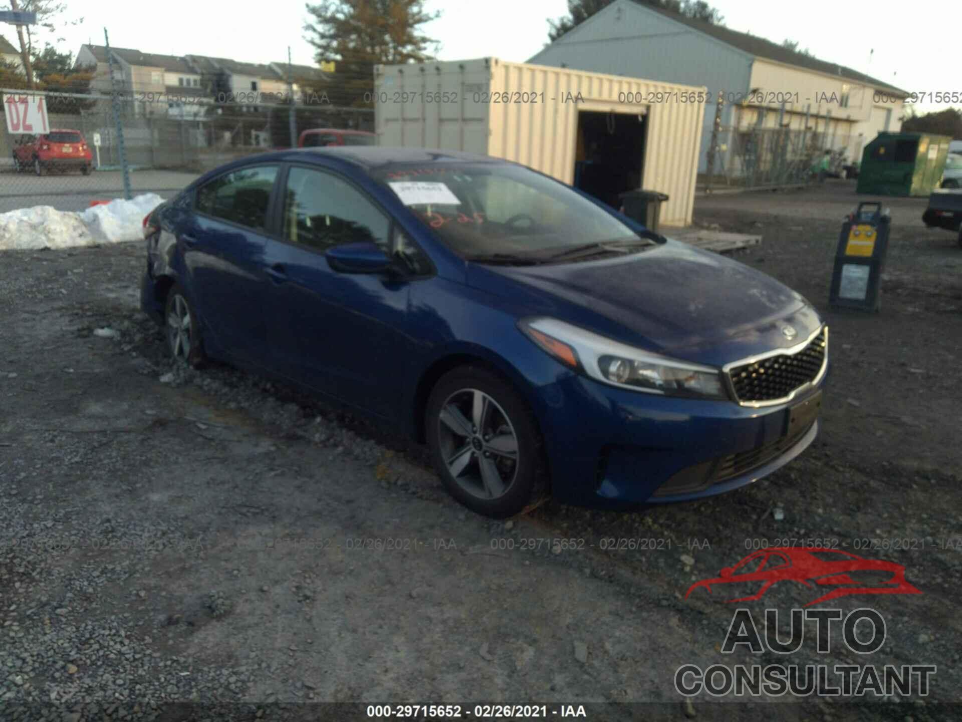 KIA FORTE 2018 - 3KPFL4A72JE224335