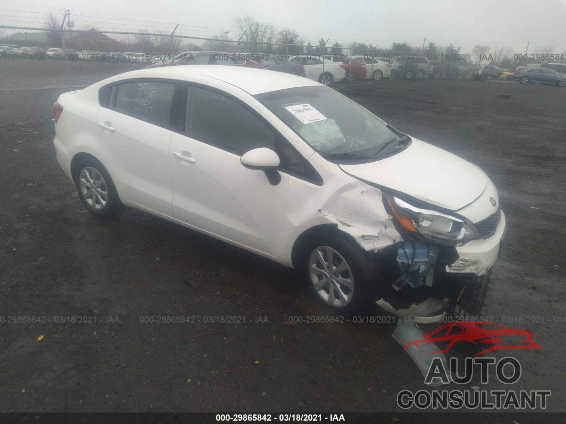 KIA RIO 2016 - KNADM4A34G6680835