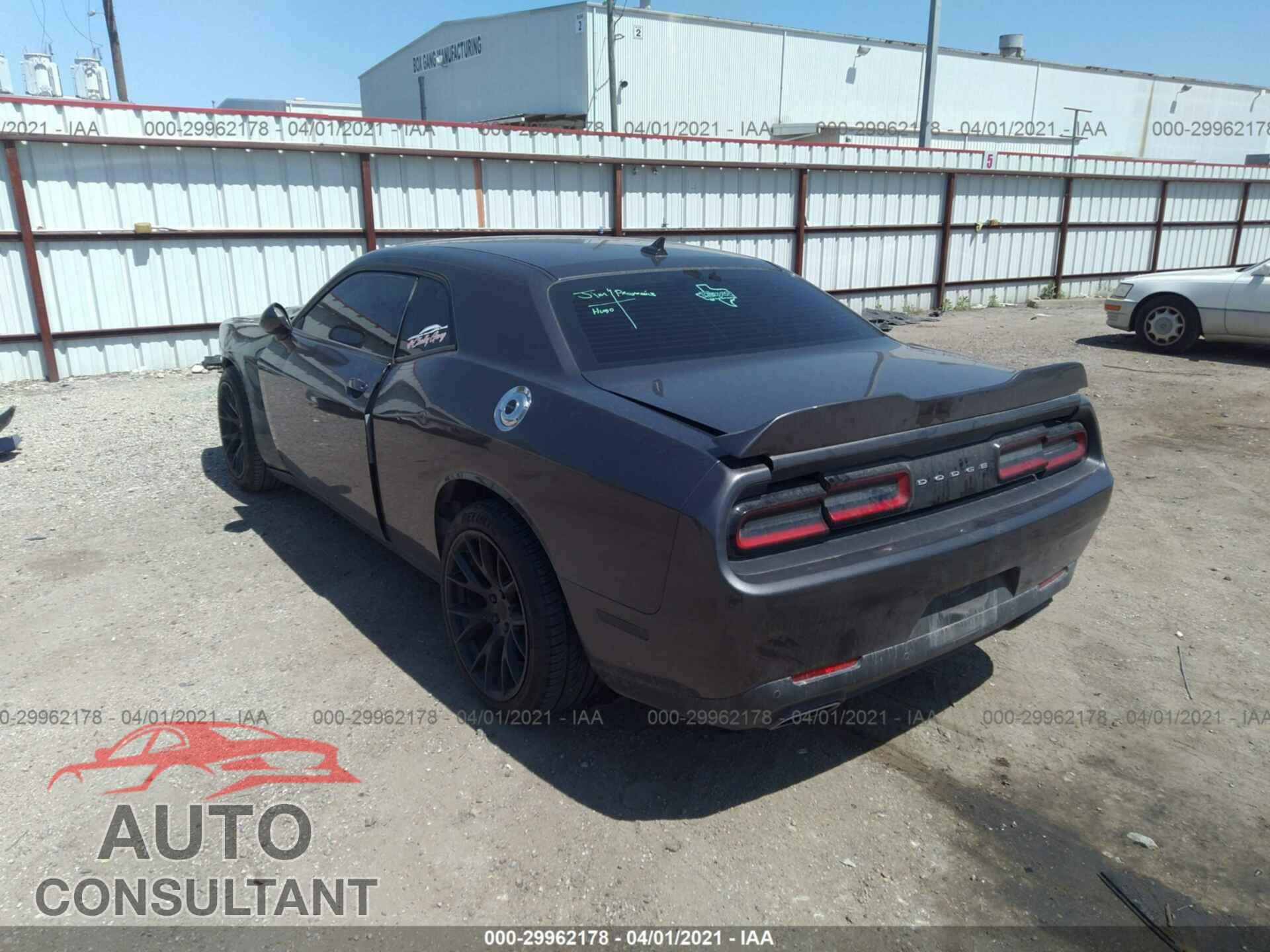 DODGE CHALLENGER 2016 - 2C3CDZAG1GH231890