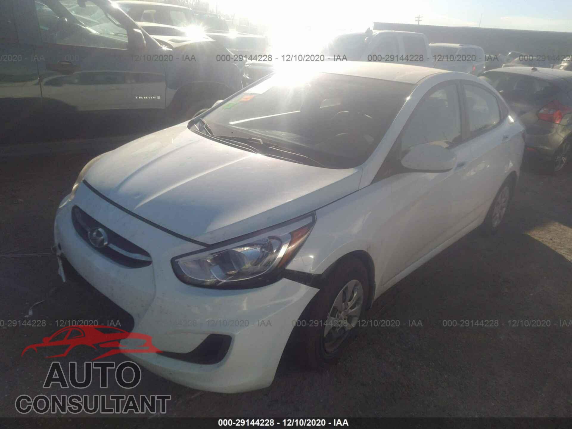 HYUNDAI ACCENT 2016 - KMHCT4AE1GU140398