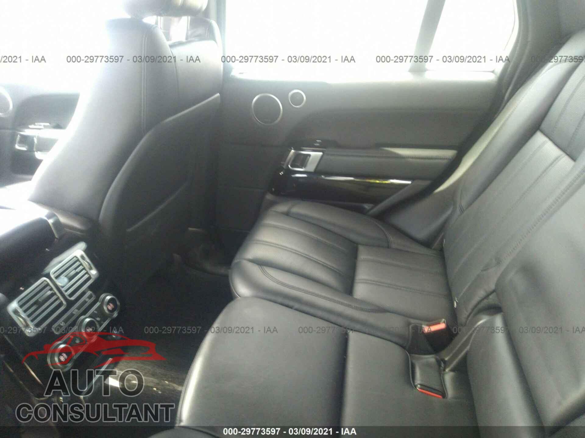 LAND ROVER RANGE ROVER 2016 - SALGS2VF3GA261847