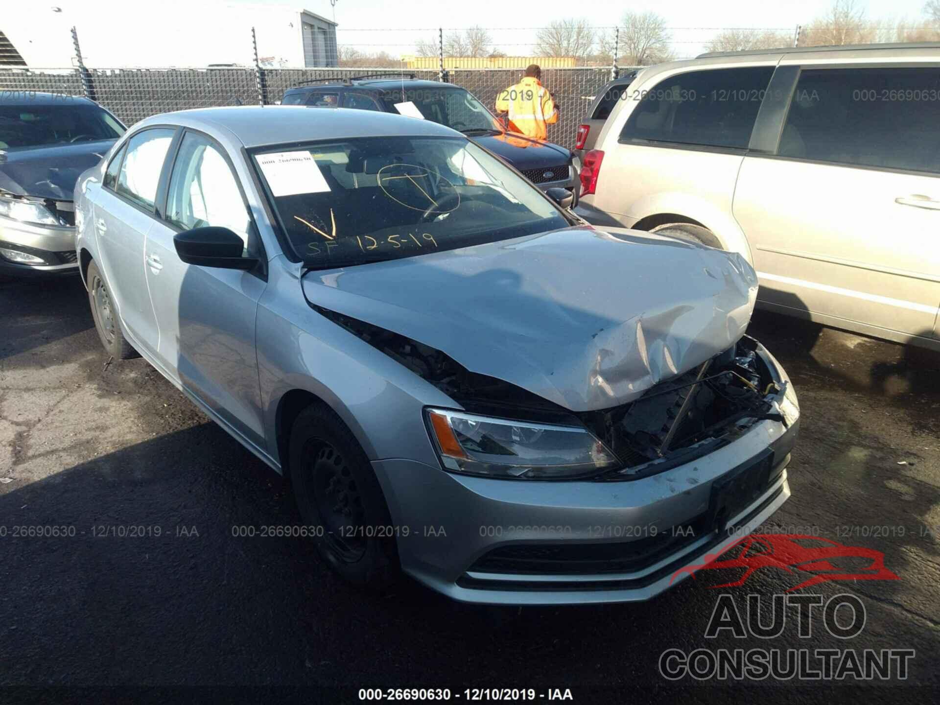 VOLKSWAGEN JETTA 2016 - 3VW267AJ3GM254815