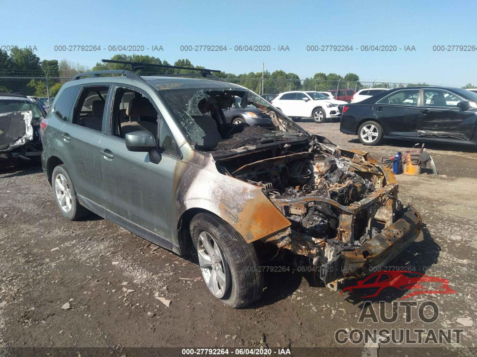 SUBARU FORESTER 2015 - JF2SJADC1FH456066
