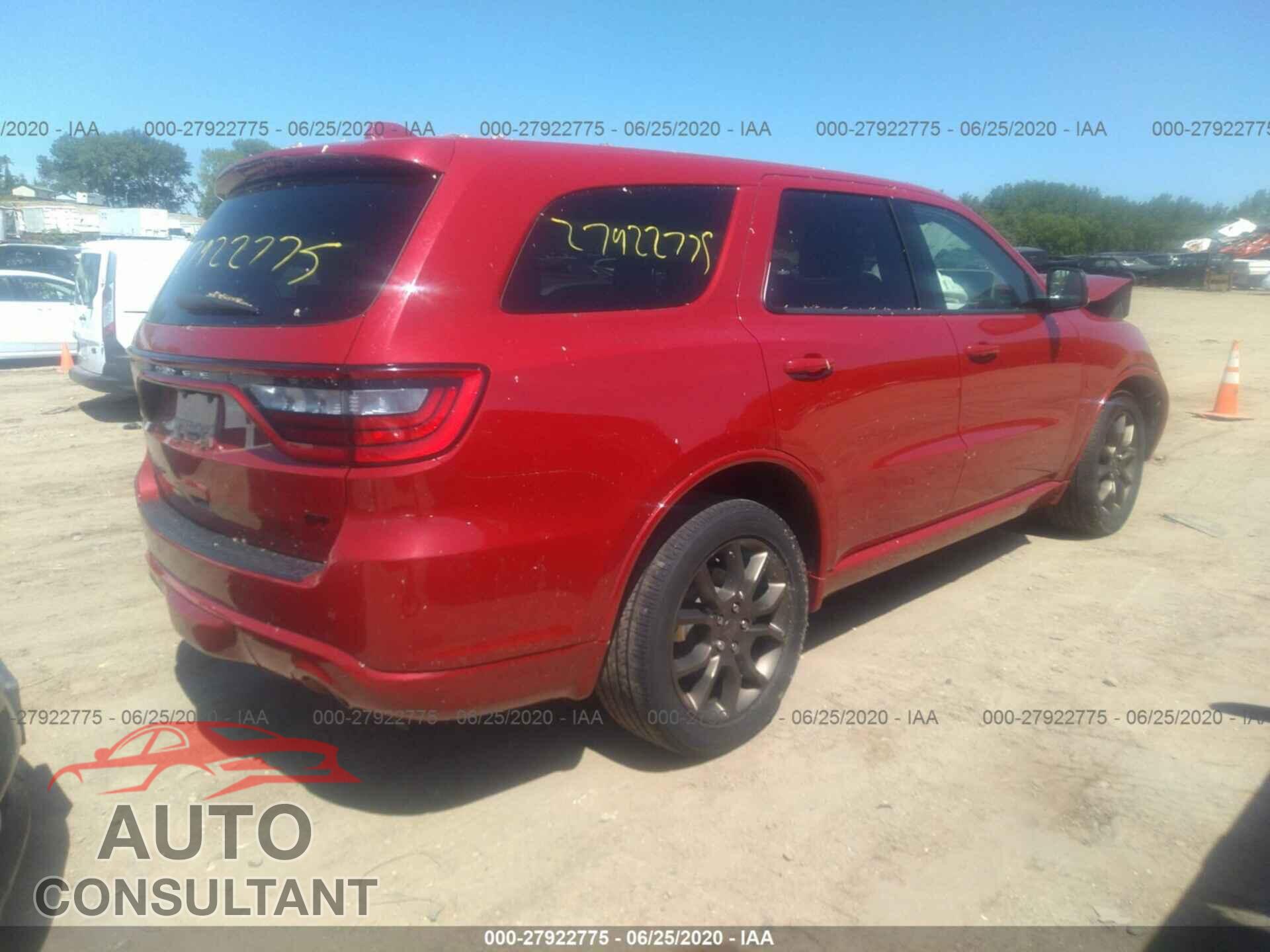 Dodge Durango 2017 - 1C4RDJDG4HC817488