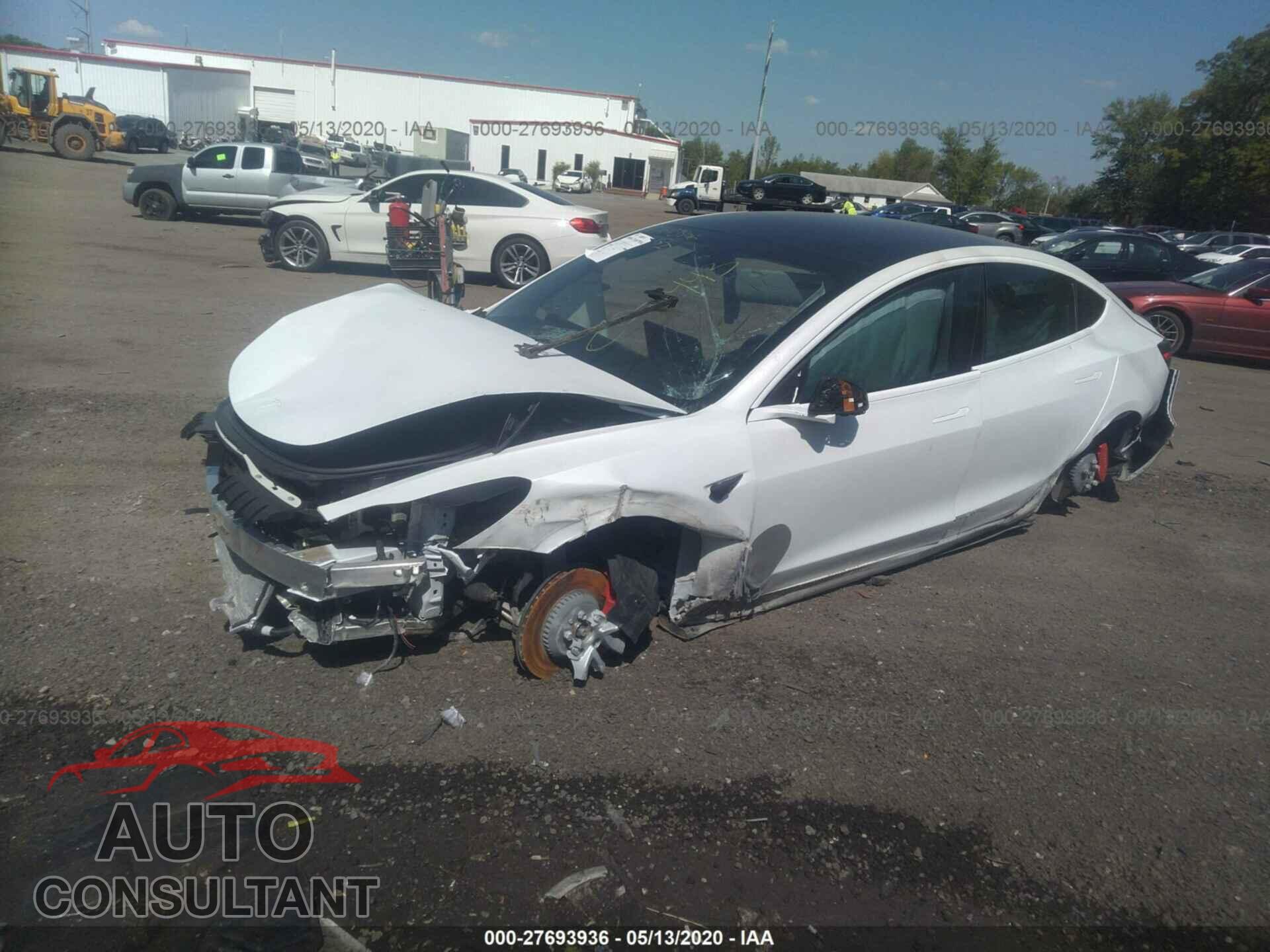 TESLA MODEL 3 2019 - 5YJ3E1EB9KF487007