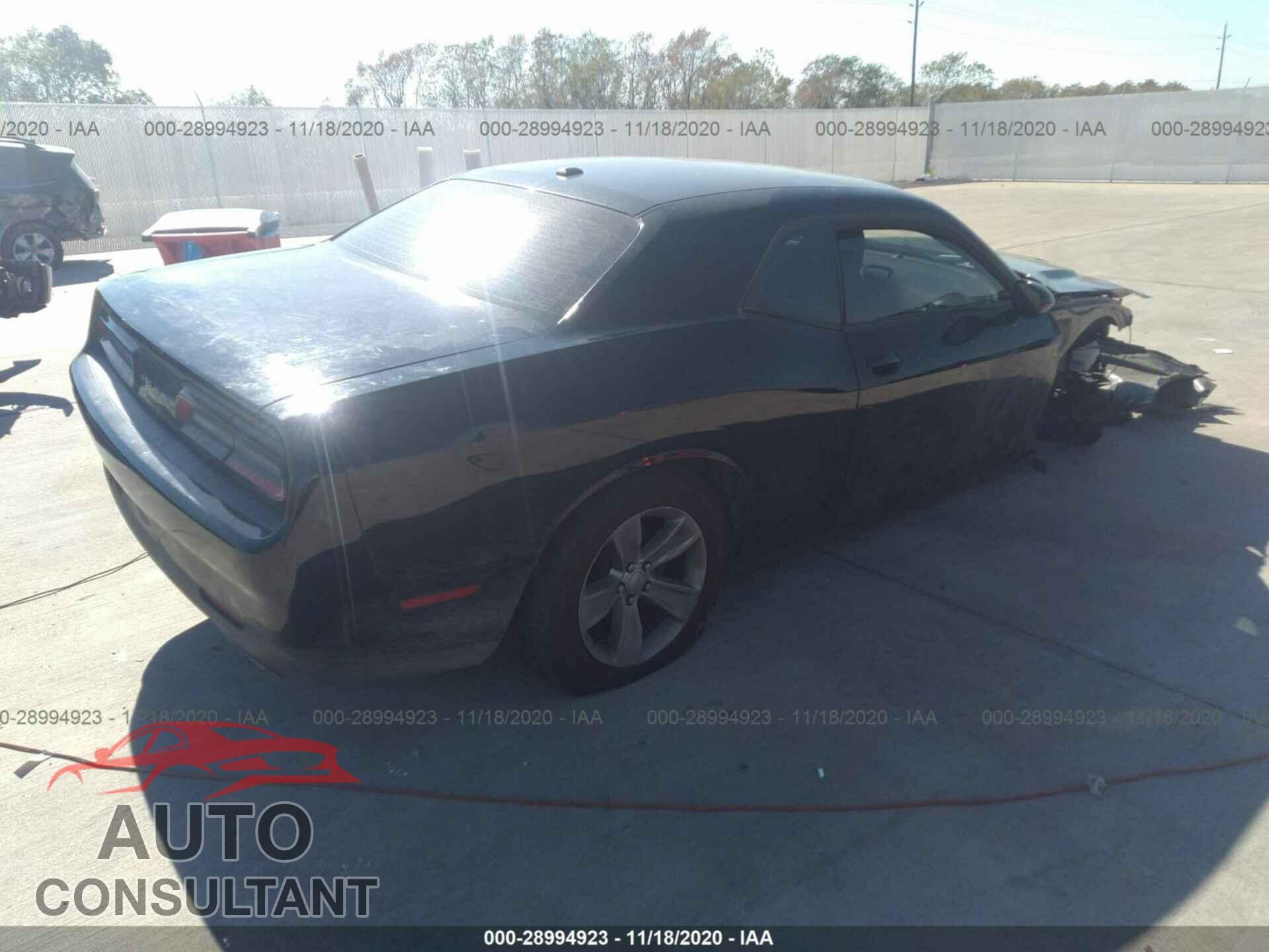 DODGE CHALLENGER 2016 - 2C3CDZAG2GH274960