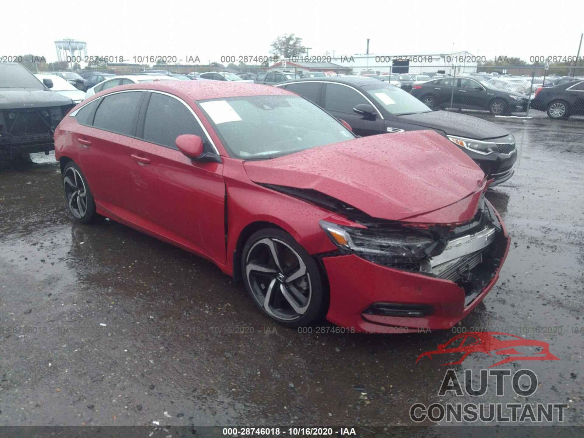 HONDA ACCORD SEDAN 2019 - 1HGCV1F32KA001672