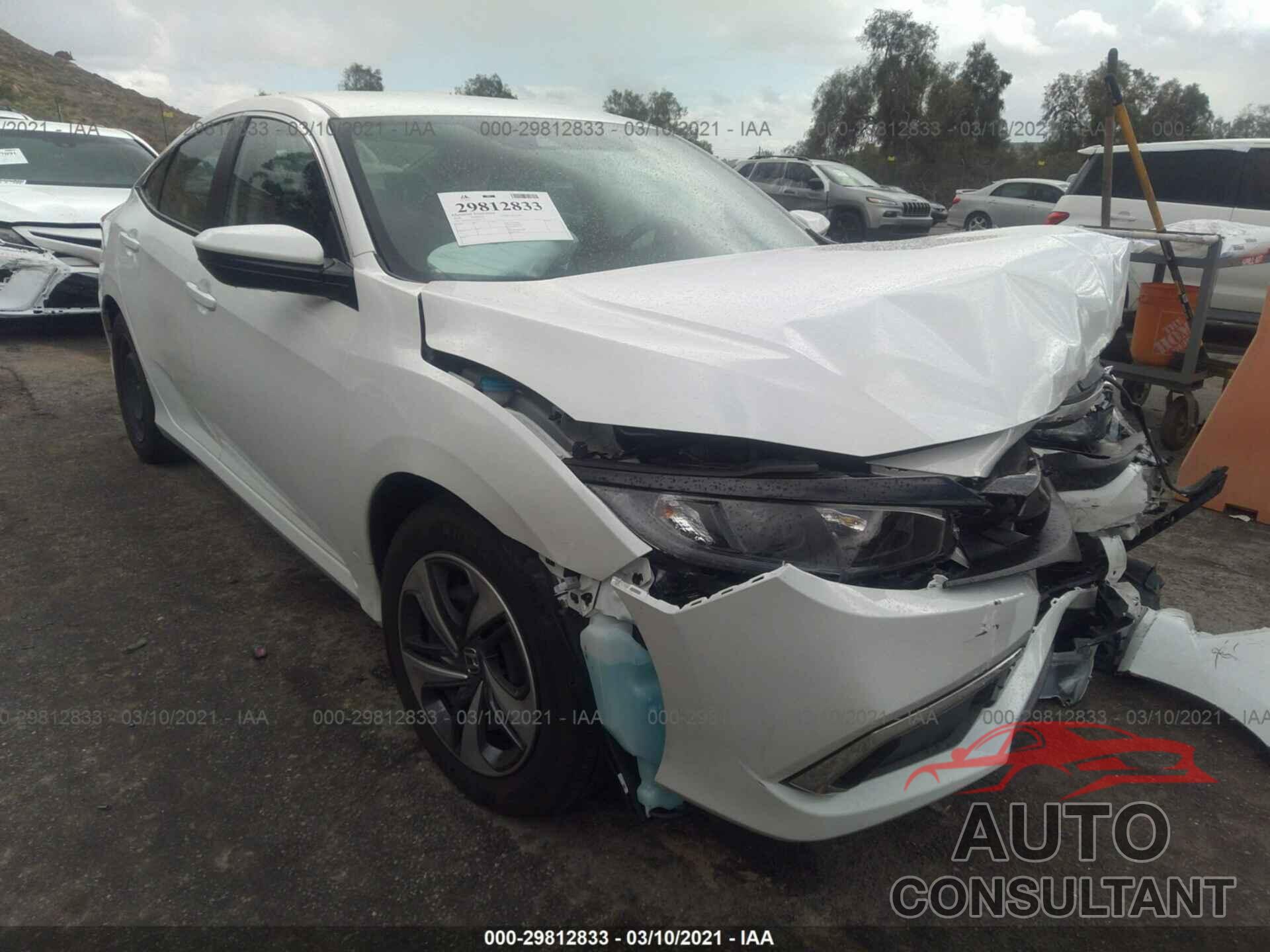 HONDA CIVIC SEDAN 2020 - 2HGFC2F61LH557137