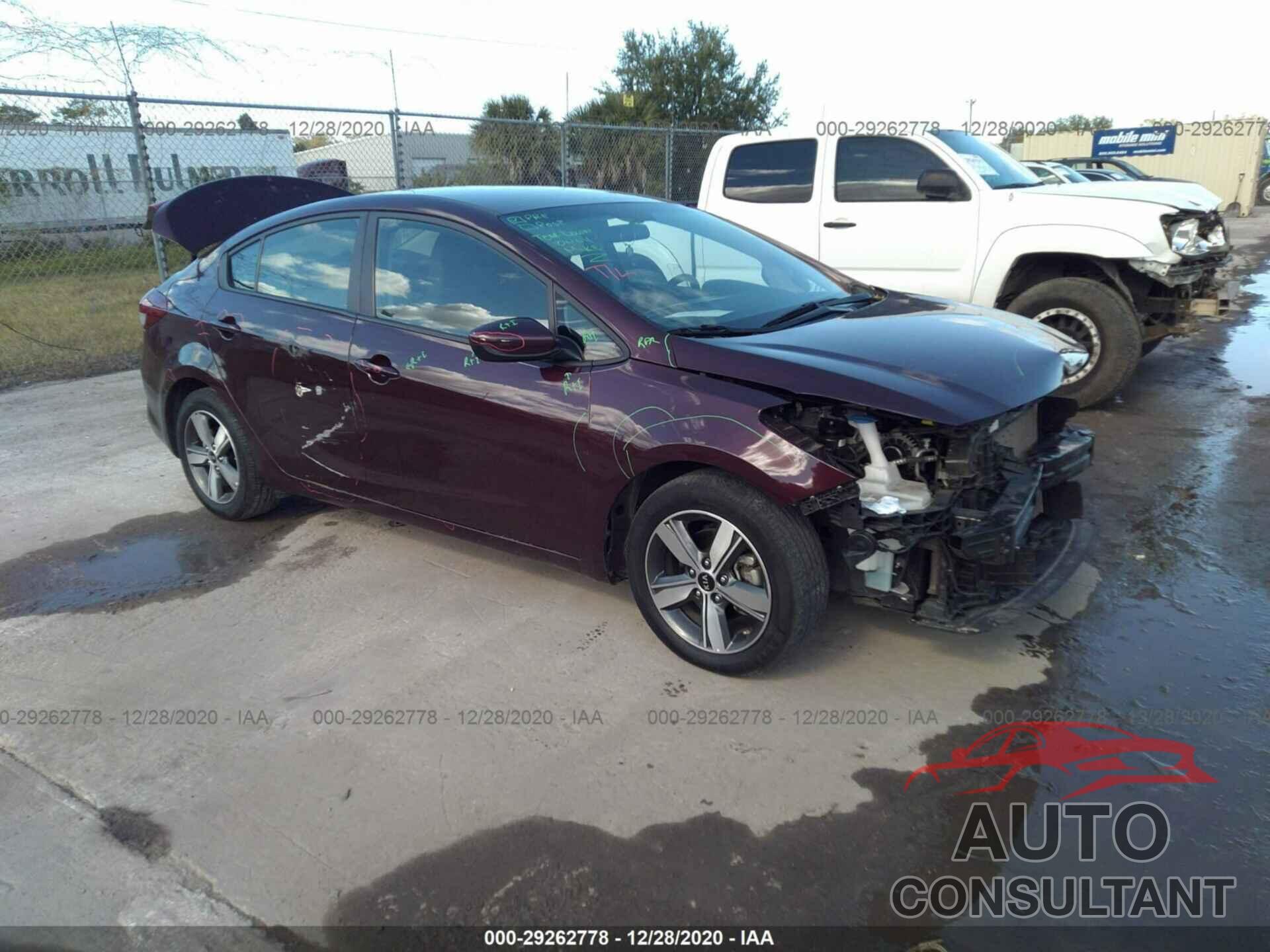 KIA FORTE 2018 - 3KPFL4A77JE250803