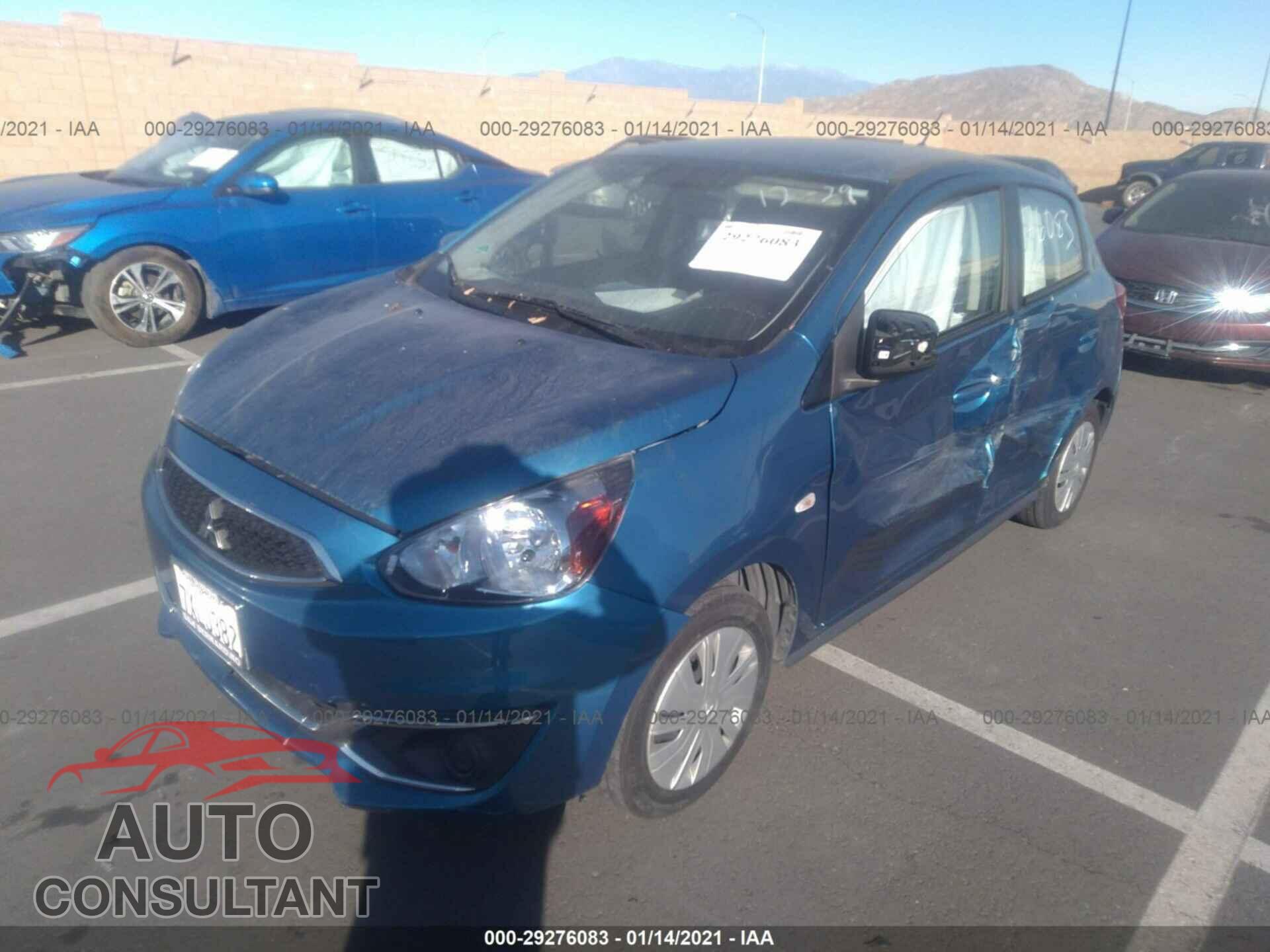 MITSUBISHI MIRAGE 2017 - ML32A3HJ2HH017130