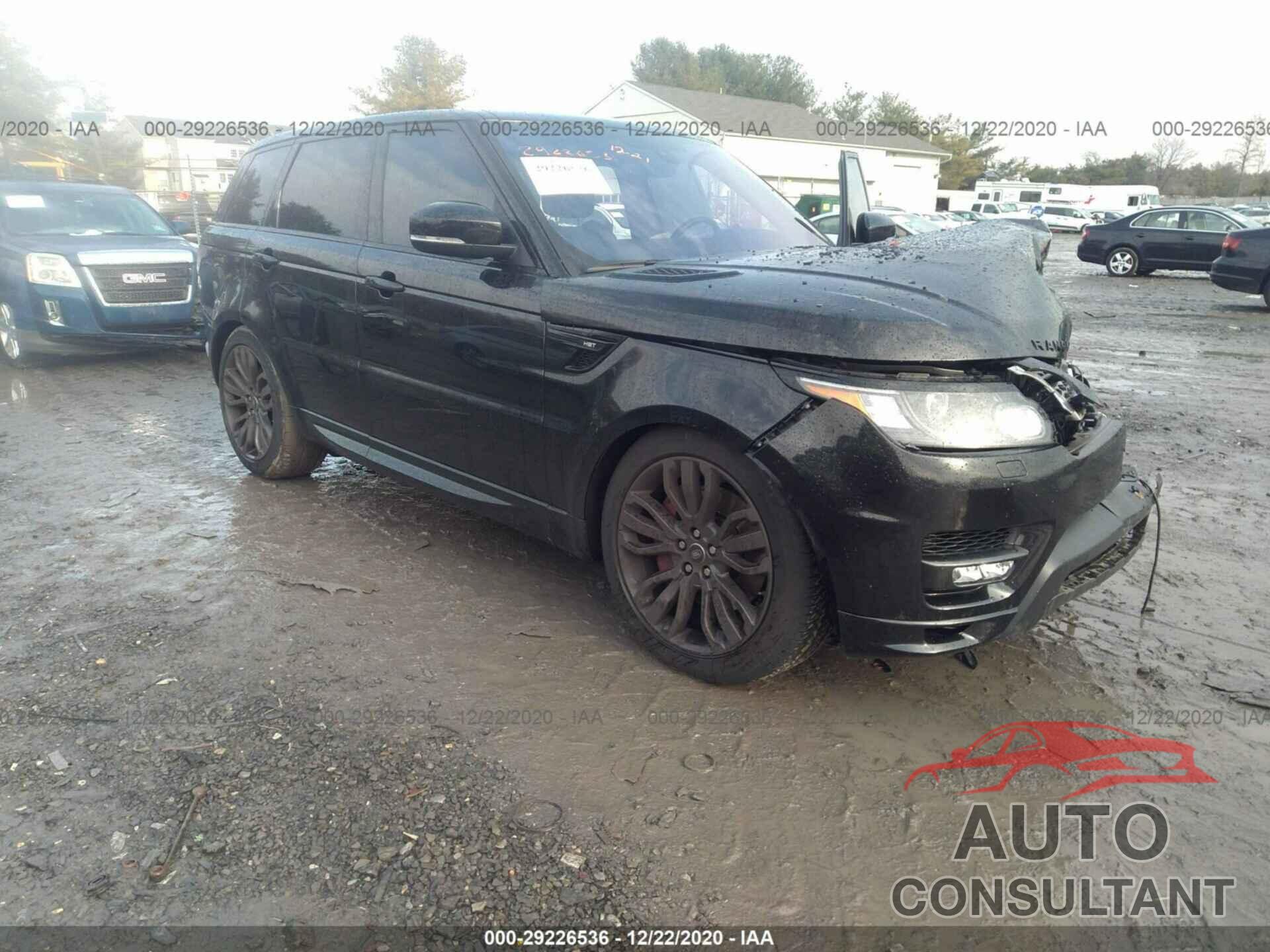 LAND ROVER RANGE ROVER SPORT 2016 - SALWS2VF8GA571410