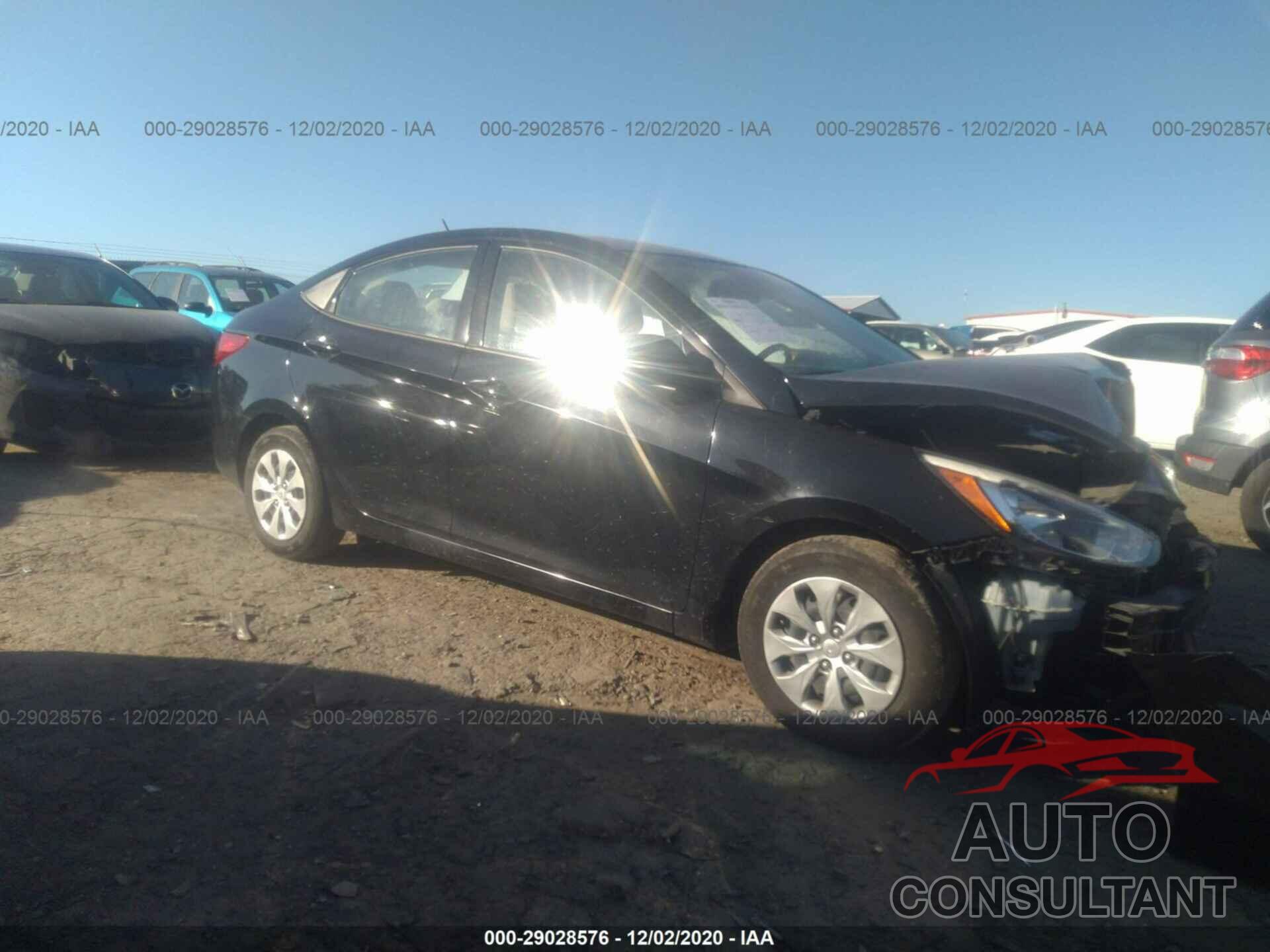 HYUNDAI ACCENT 2017 - KMHCT4AE0HU358592