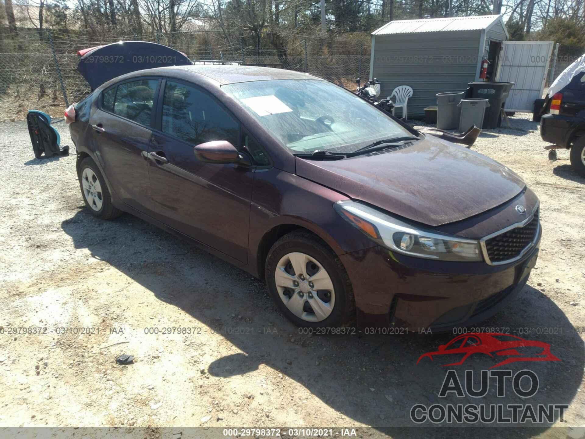KIA FORTE 2017 - 3KPFK4A72HE129948