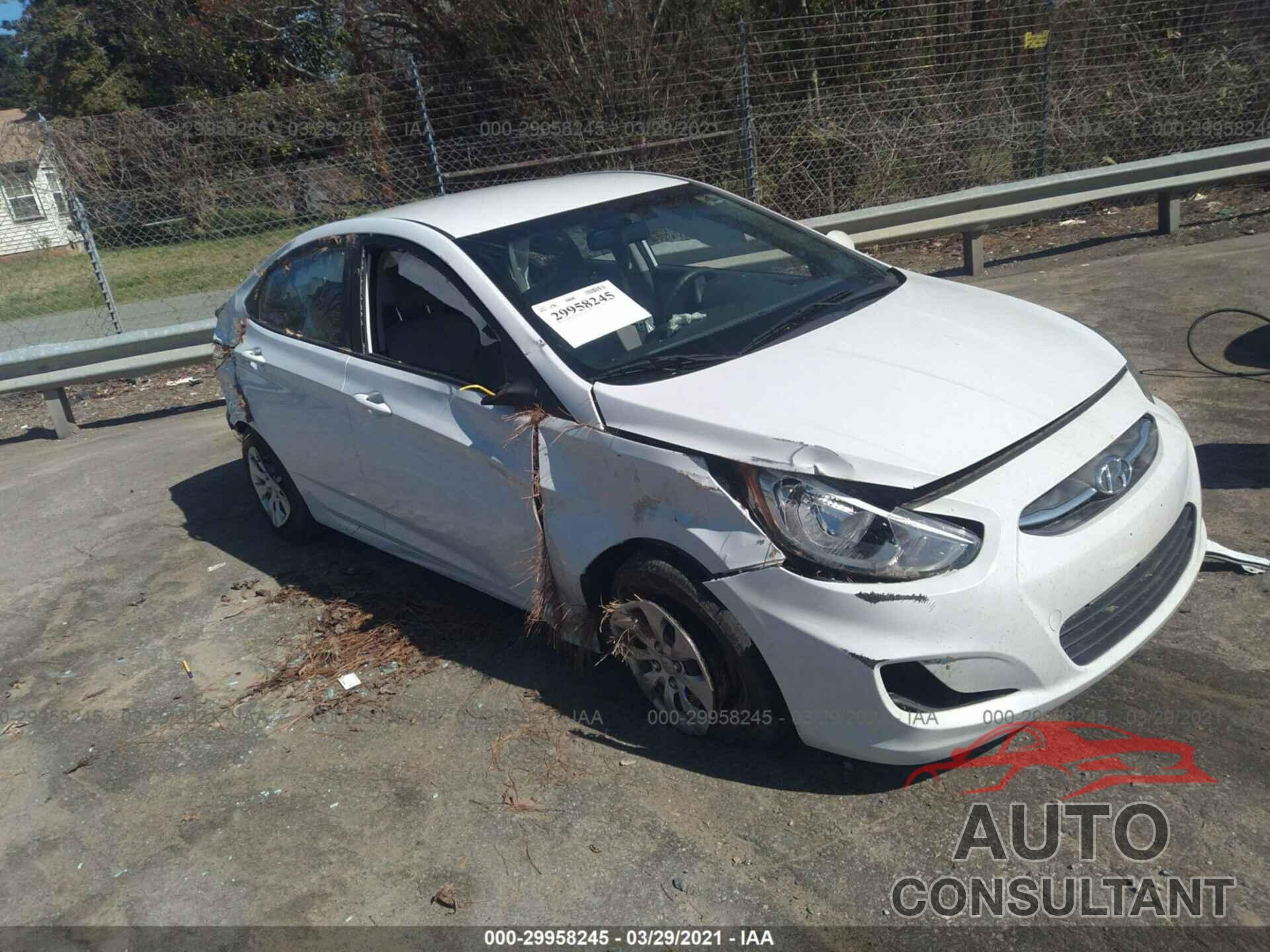 HYUNDAI ACCENT 2017 - KMHCT4AE6HU372903