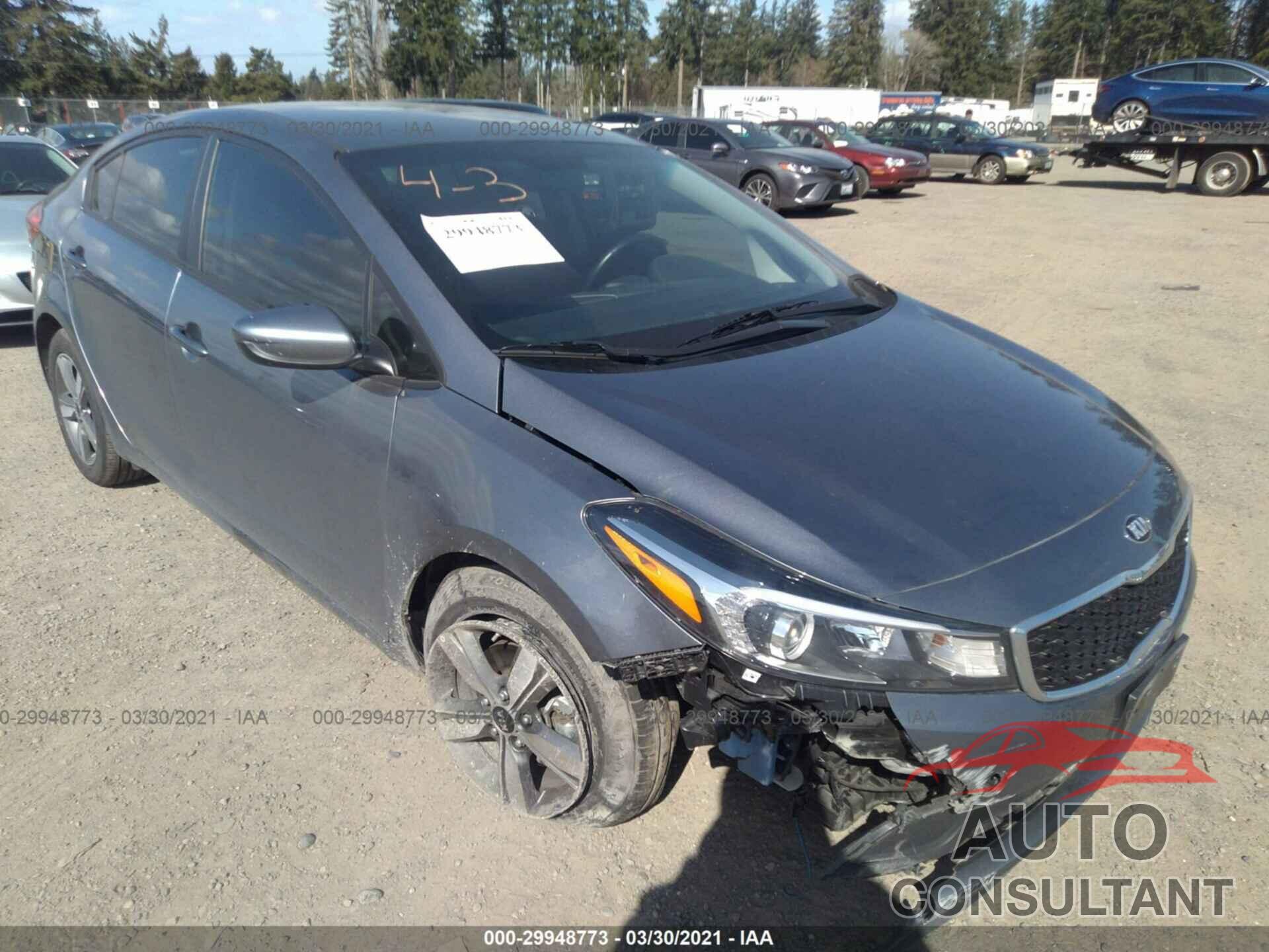 KIA FORTE 2018 - 3KPFL4A75JE276784
